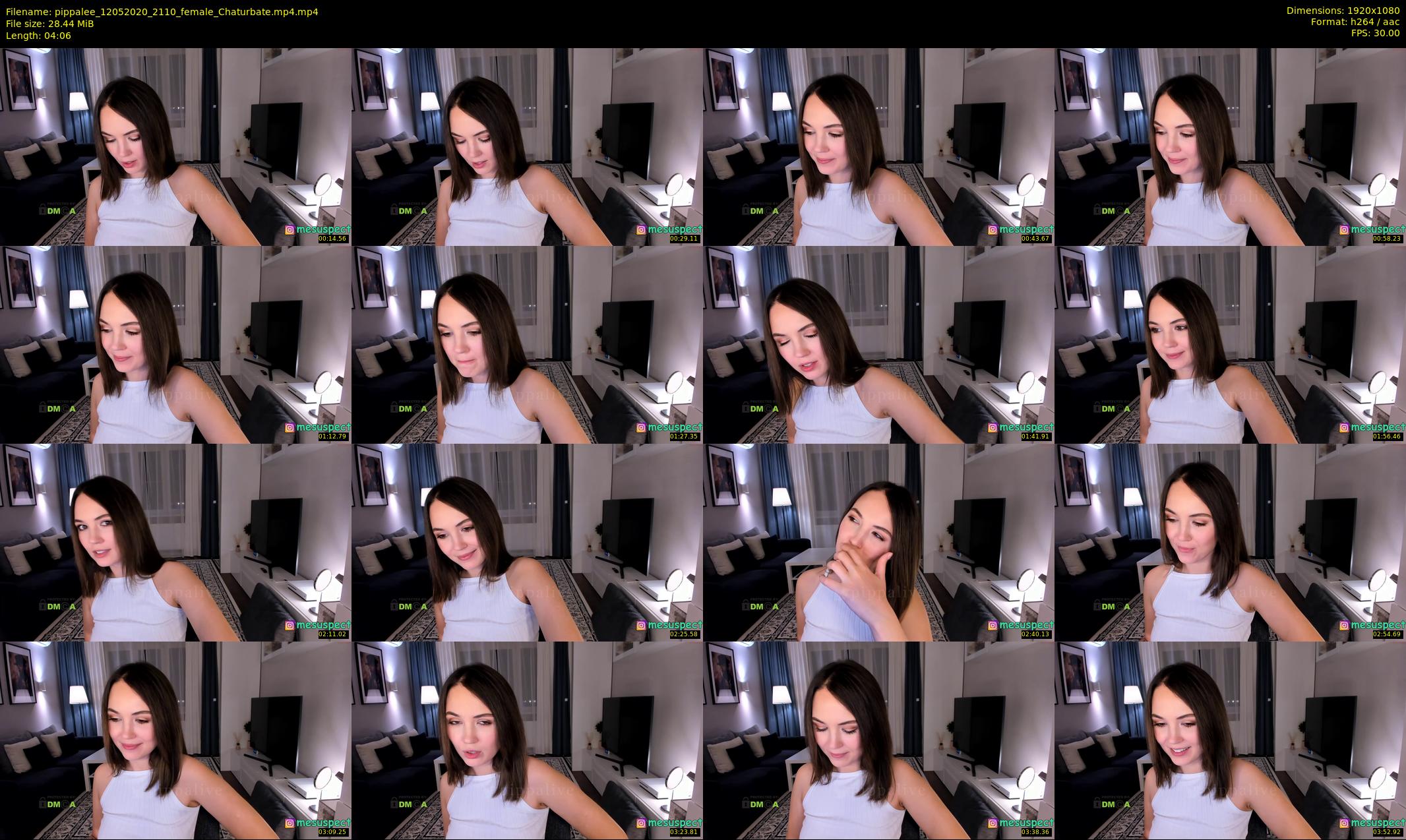 pippalee — 5 minute Chaturbate female cam show recording, 1080p, May 12, 2020