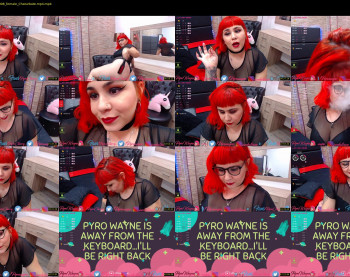 pyrowayne — 54 minute Chaturbate female cam show recording, 720p, May 13, 2020