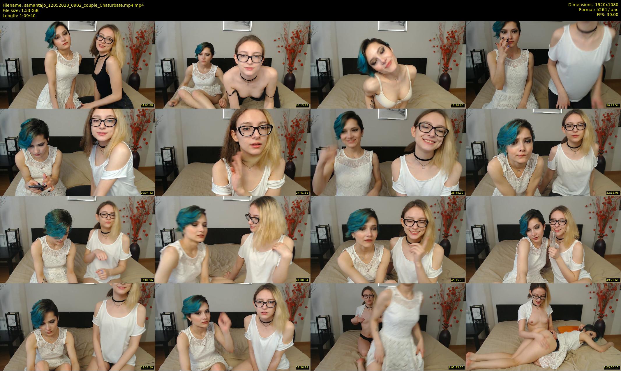 samantajo — 70 minute Chaturbate female cam show recording, 1080p, May 12, 2020