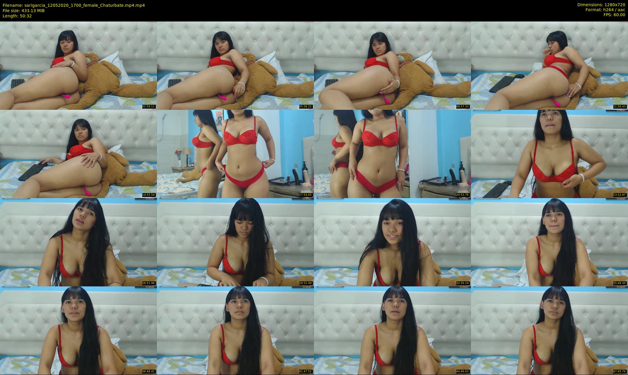 sarigarcia — 51 minute Chaturbate female cam show recording, 720p, May 12, 2020