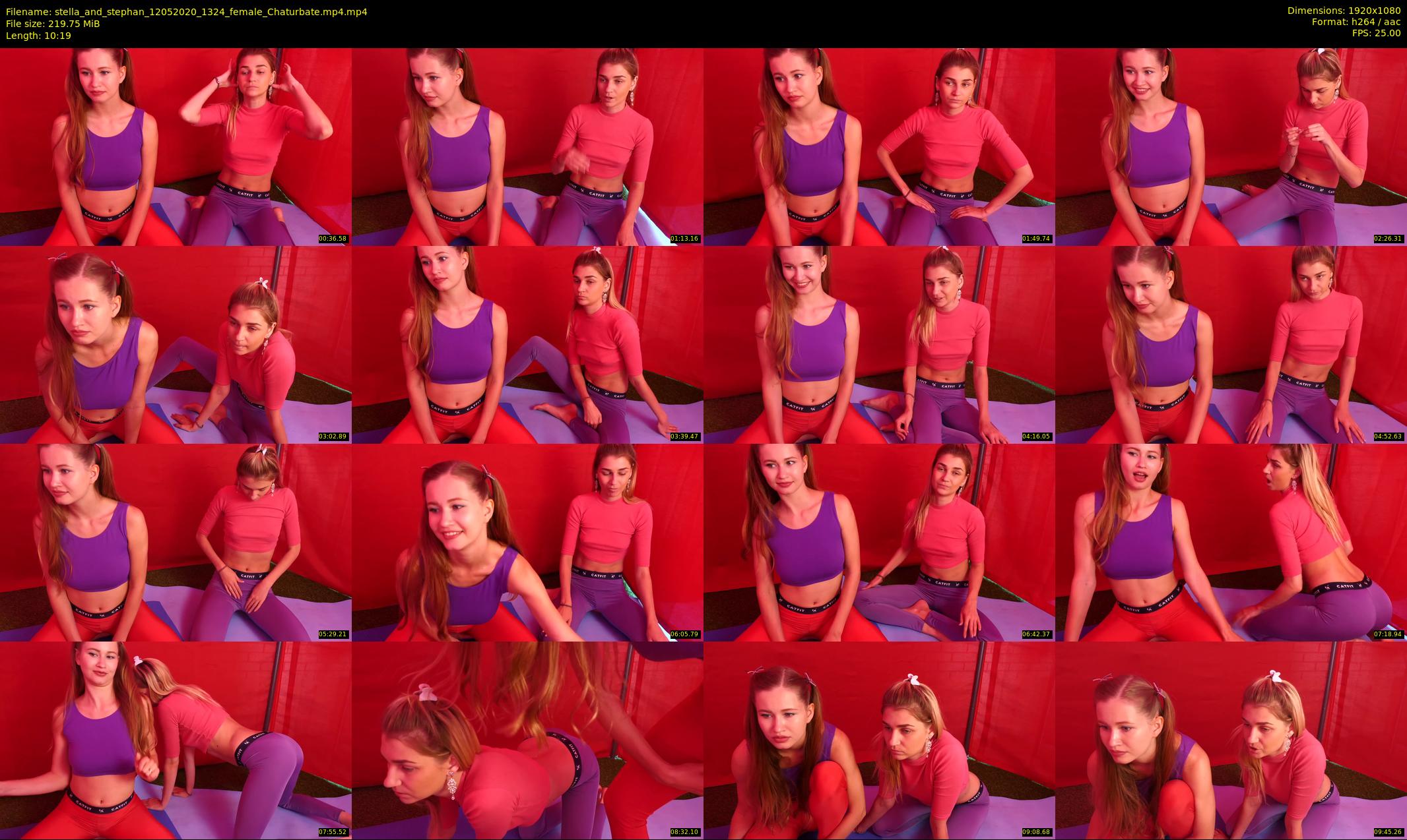 stella_and_stephan — 11 minute Chaturbate couple cam show recording, 1080p, May 12, 2020