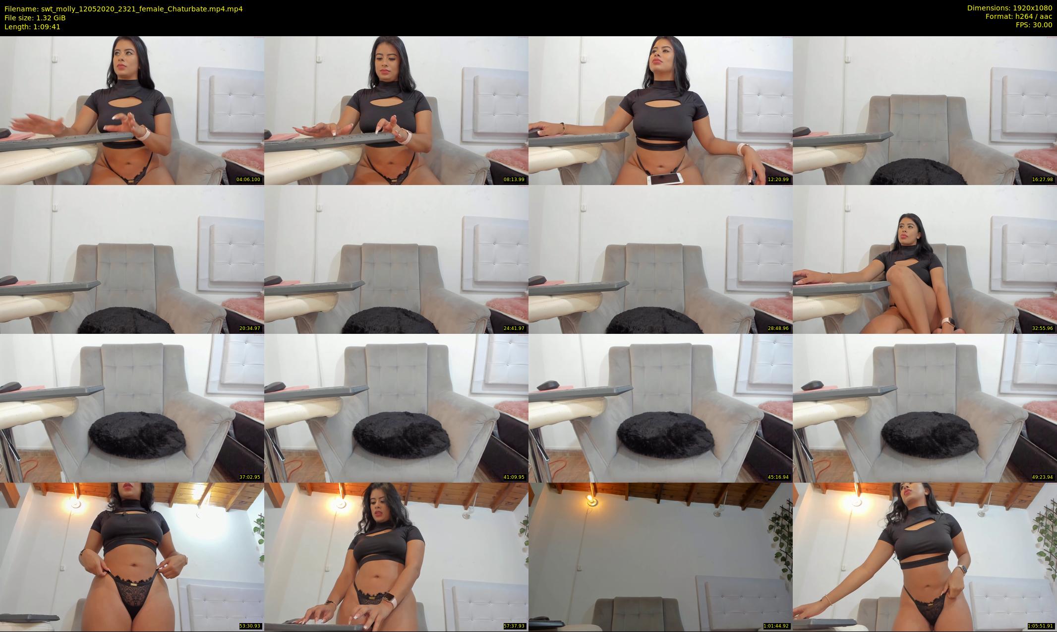 swt_molly — 70 minute Chaturbate female cam show recording, 1080p, May 12, 2020