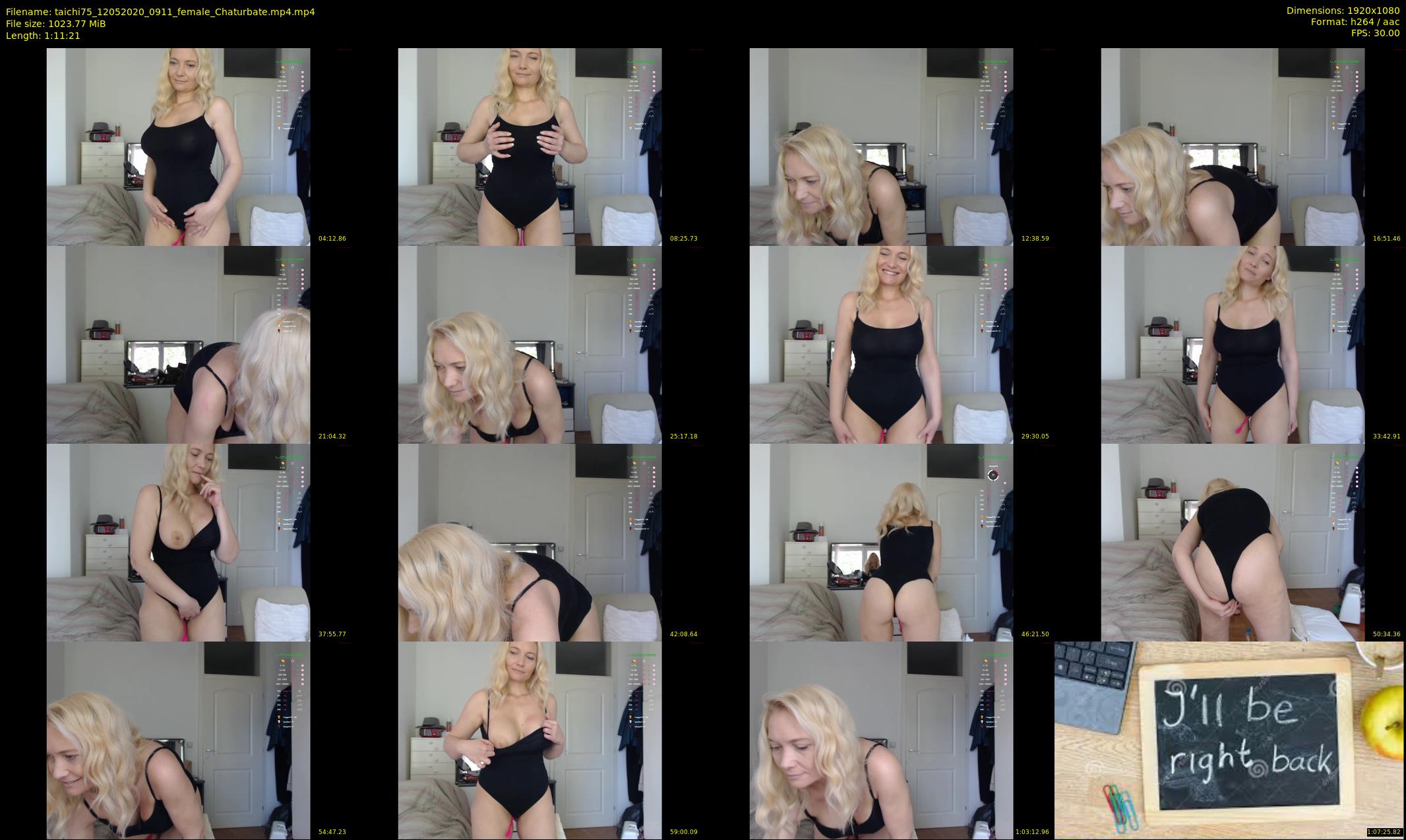 taichi75 — 72 minute Chaturbate female cam show recording, 1080p, May 12, 2020
