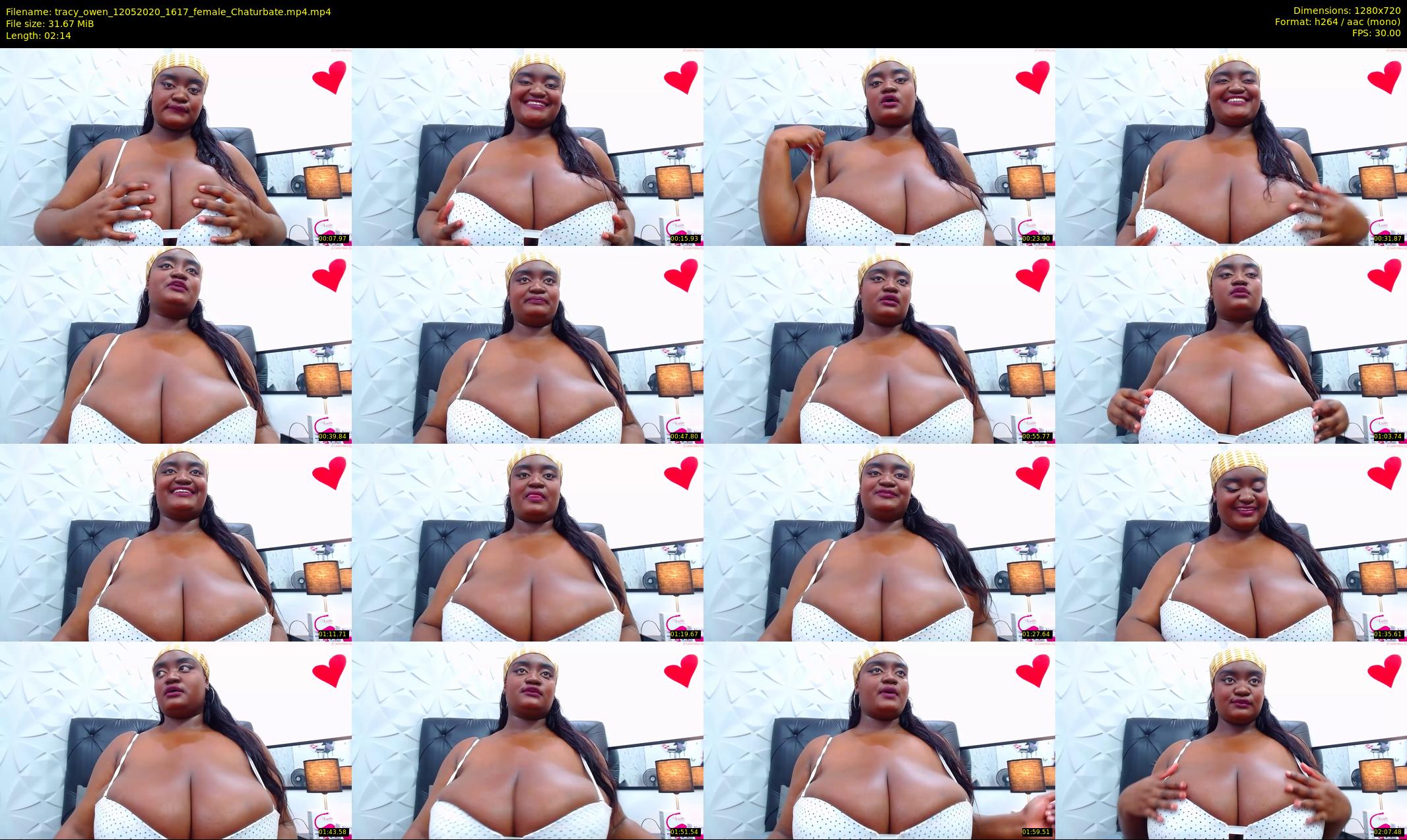 tracy_owen — 3 minute Chaturbate female cam show recording, 720p, May 12, 2020
