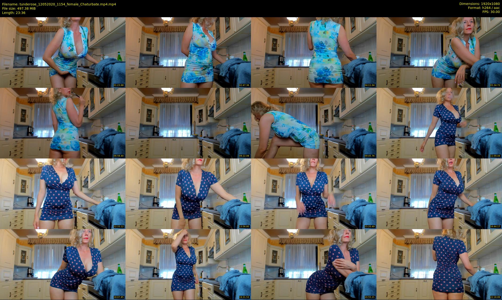 tunderose — 24 minute Chaturbate female cam show recording, 1080p, May 12, 2020