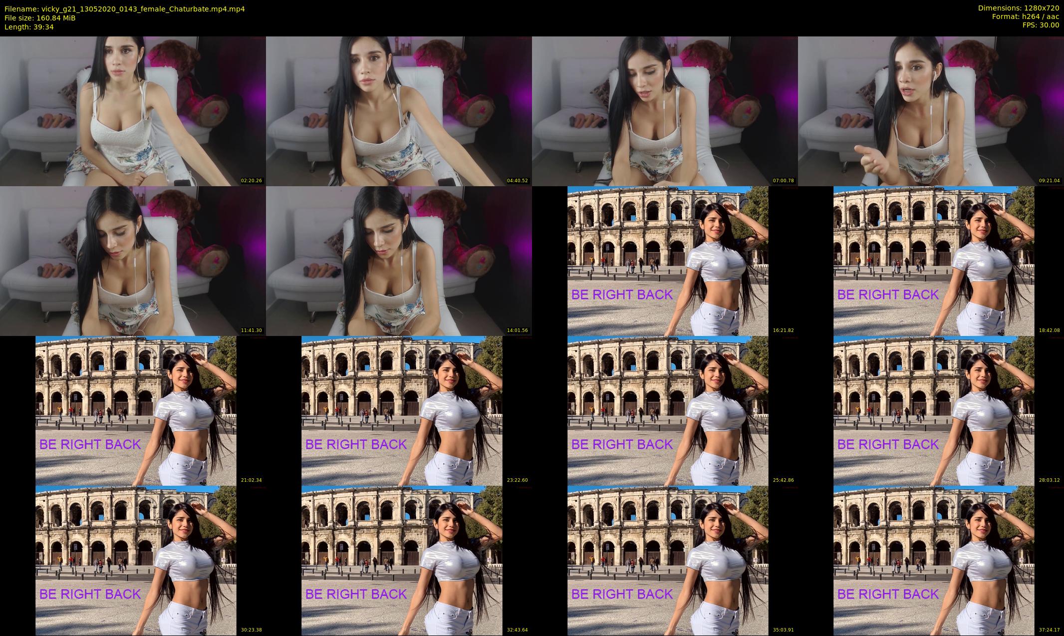 vicky_g21 — 40 minute Chaturbate female cam show recording, 720p, May 13, 2020