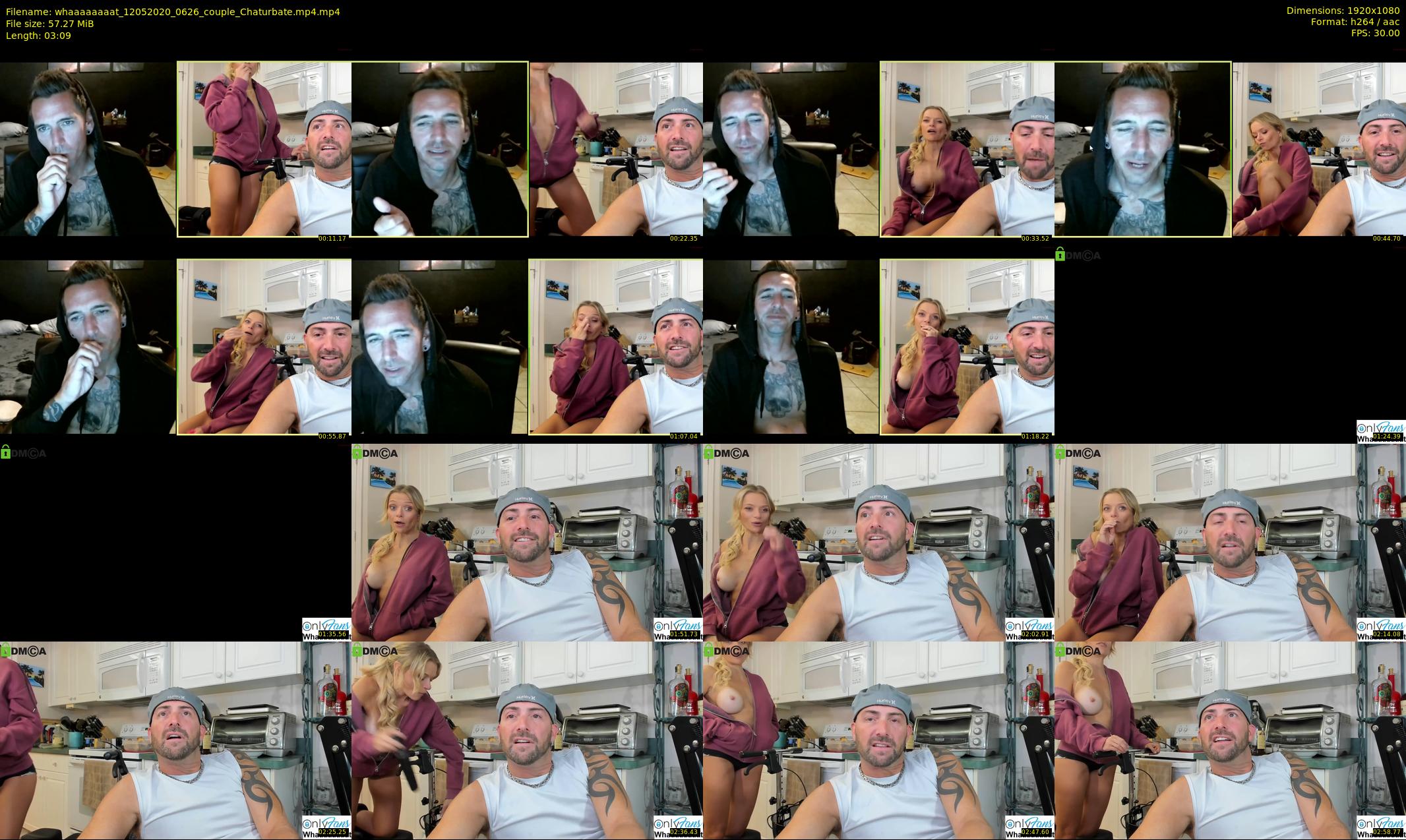 whaaaaaaaat — 4 minute Chaturbate couple cam show recording, 1080p, May 12, 2020