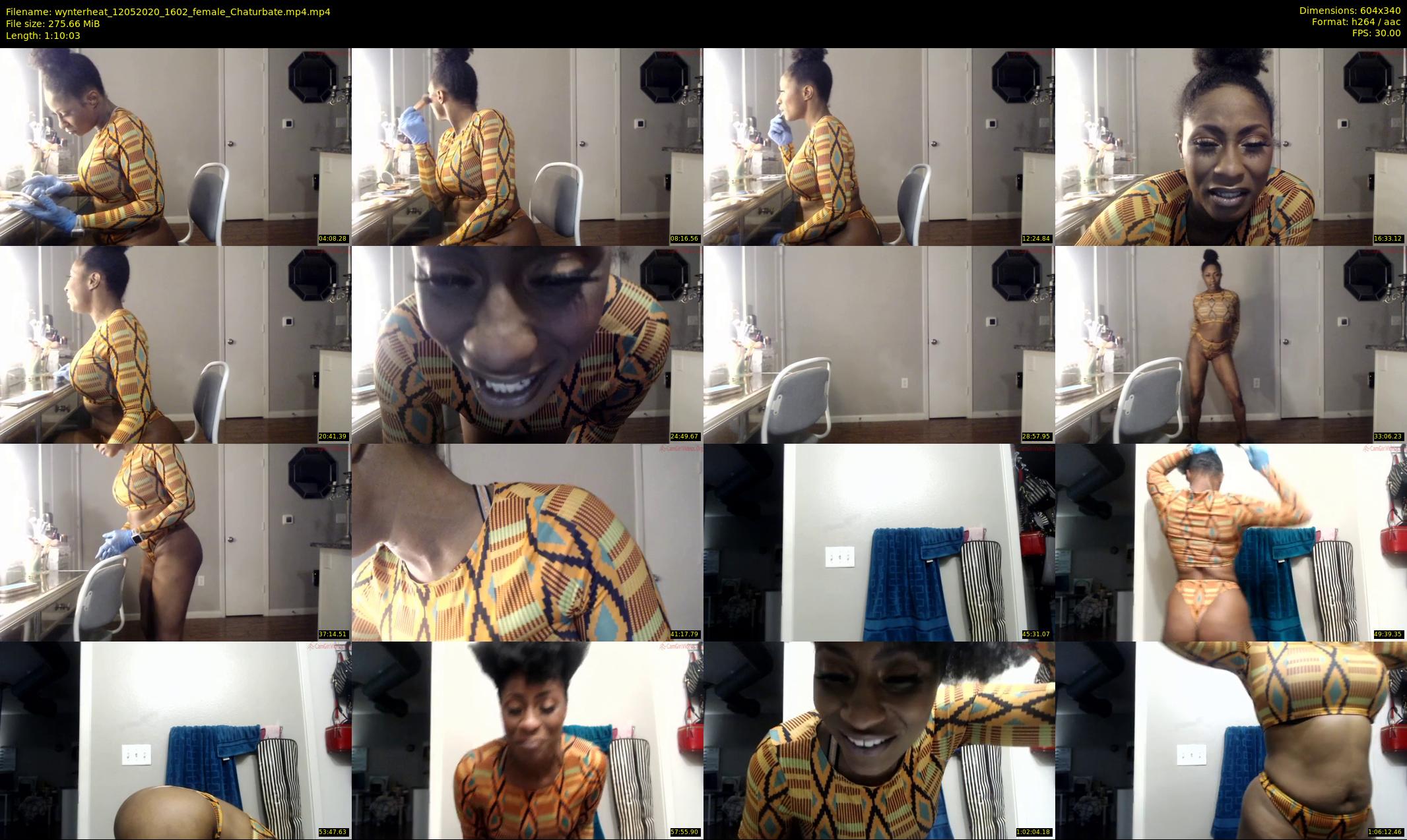 wynterheat — 71 minute Chaturbate female cam show recording, SD, May 12, 2020