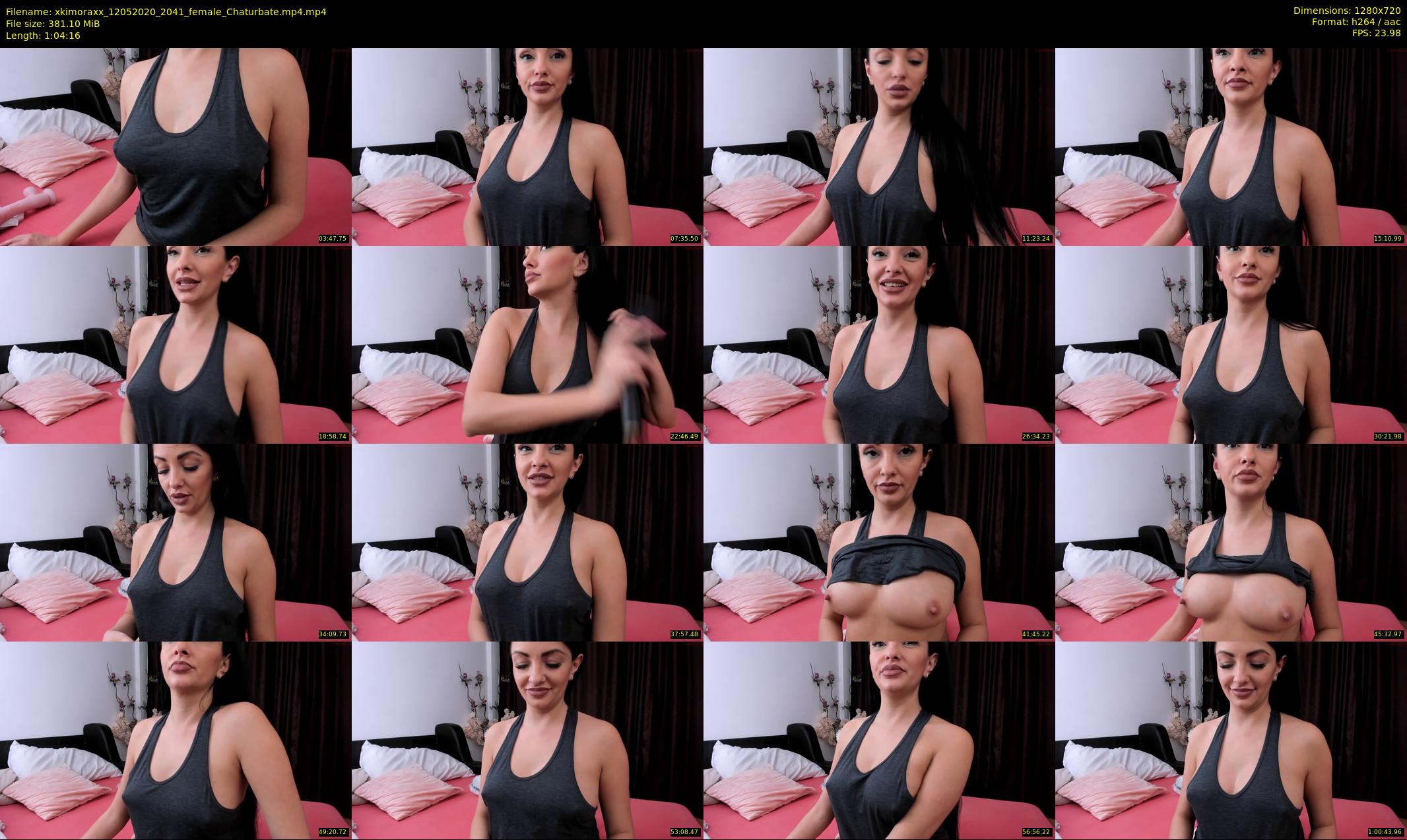 xkimoraxx — 65 minute Chaturbate female cam show recording, 720p, May 12, 2020