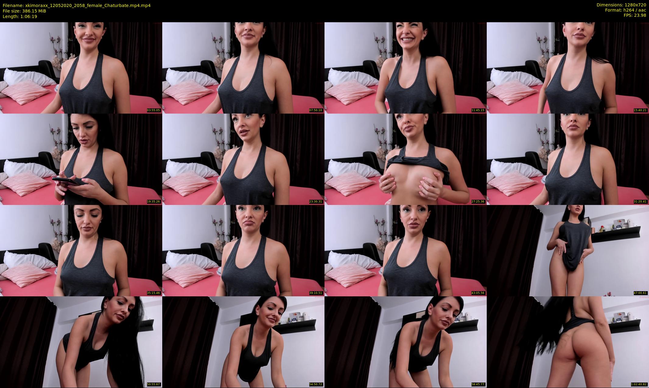 xkimoraxx — 67 minute Chaturbate female cam show recording, 720p, May 12, 2020