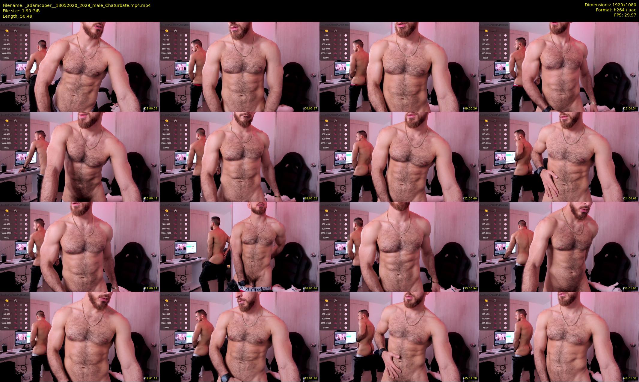 _adamcoper_ — 51 minute Chaturbate male cam show recording, 1080p, May 13, 2020