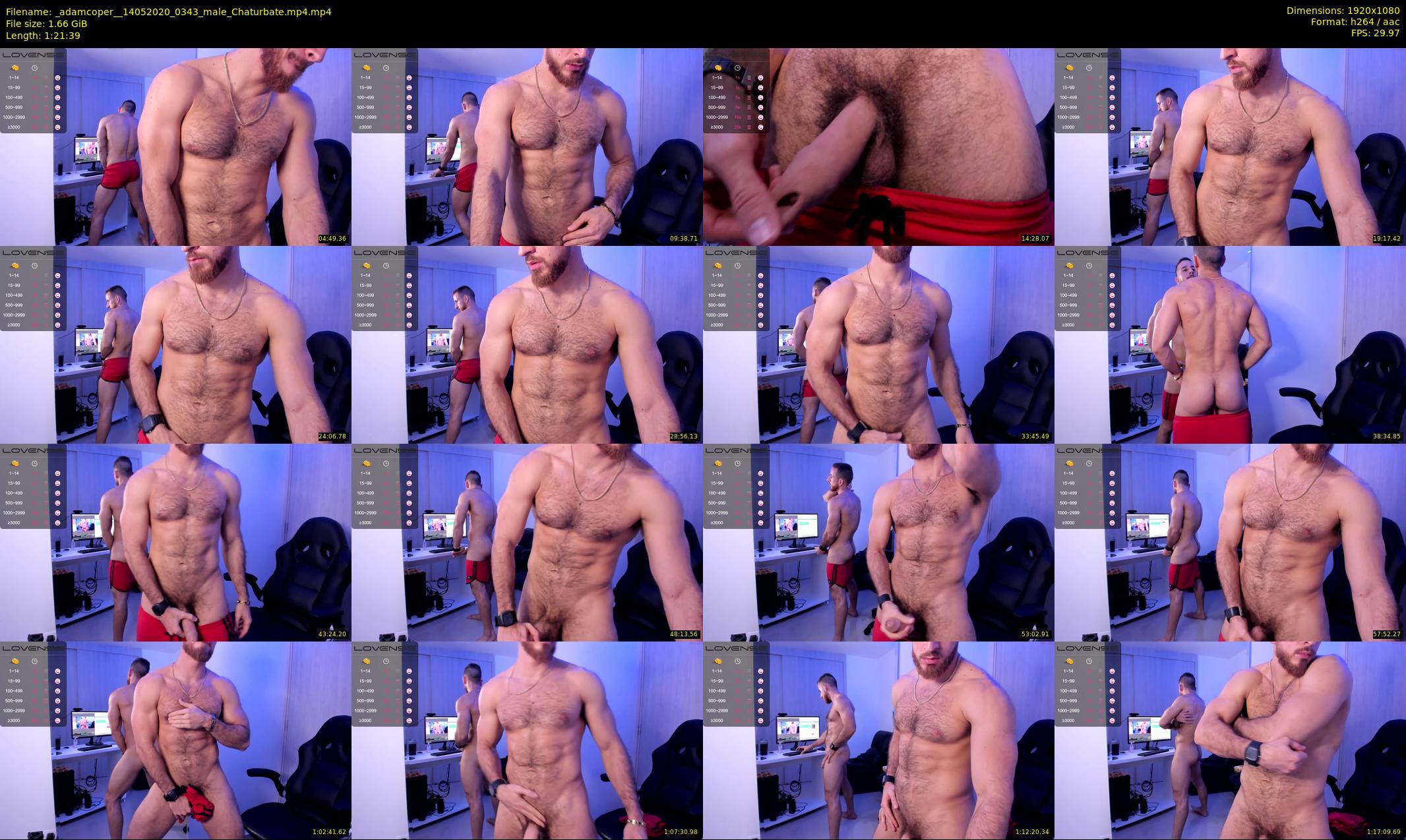 _adamcoper_ — 82 minute Chaturbate male cam show recording, 1080p, May 14, 2020