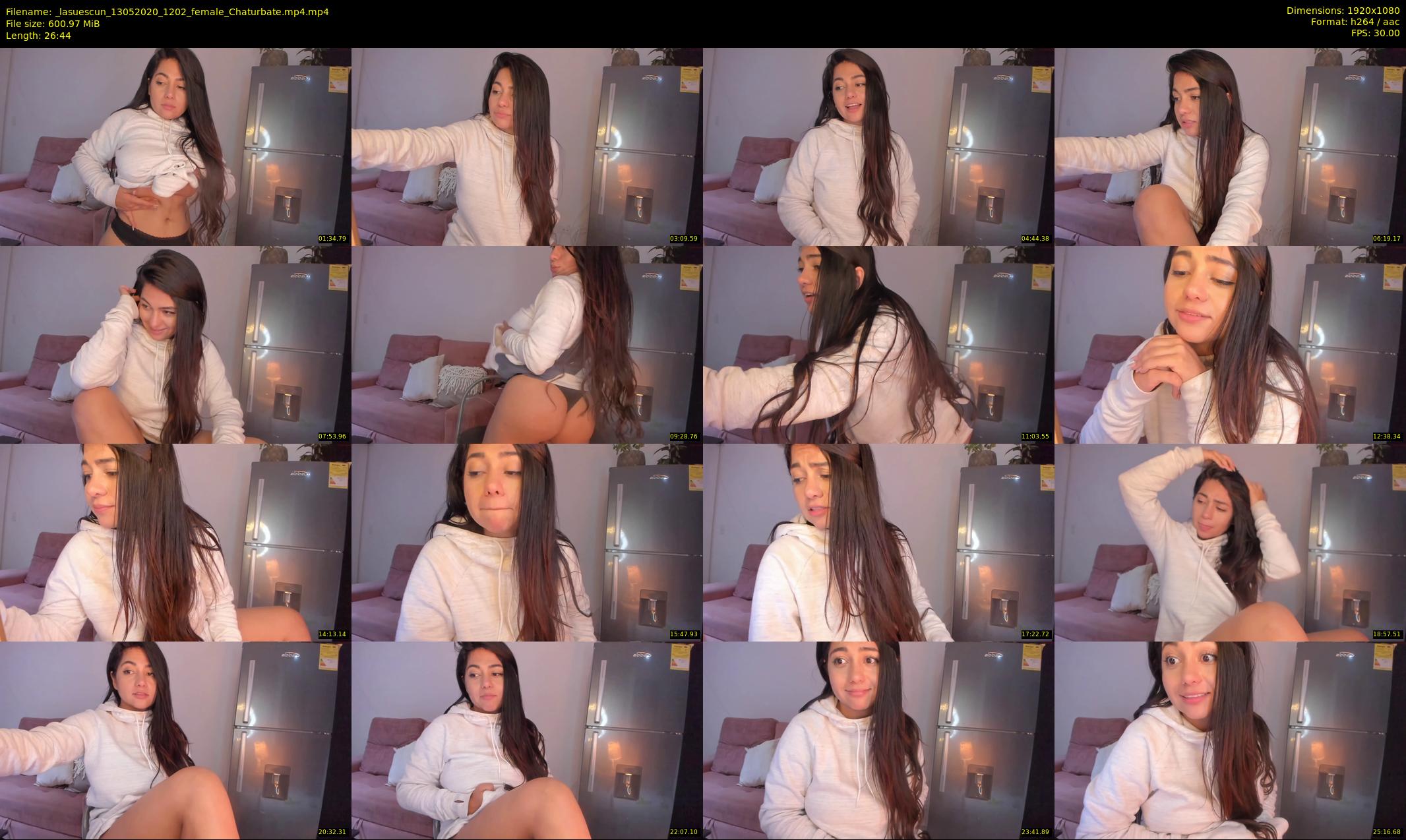 _lasuescun — 27 minute Chaturbate female cam show recording, 1080p, May 13, 2020