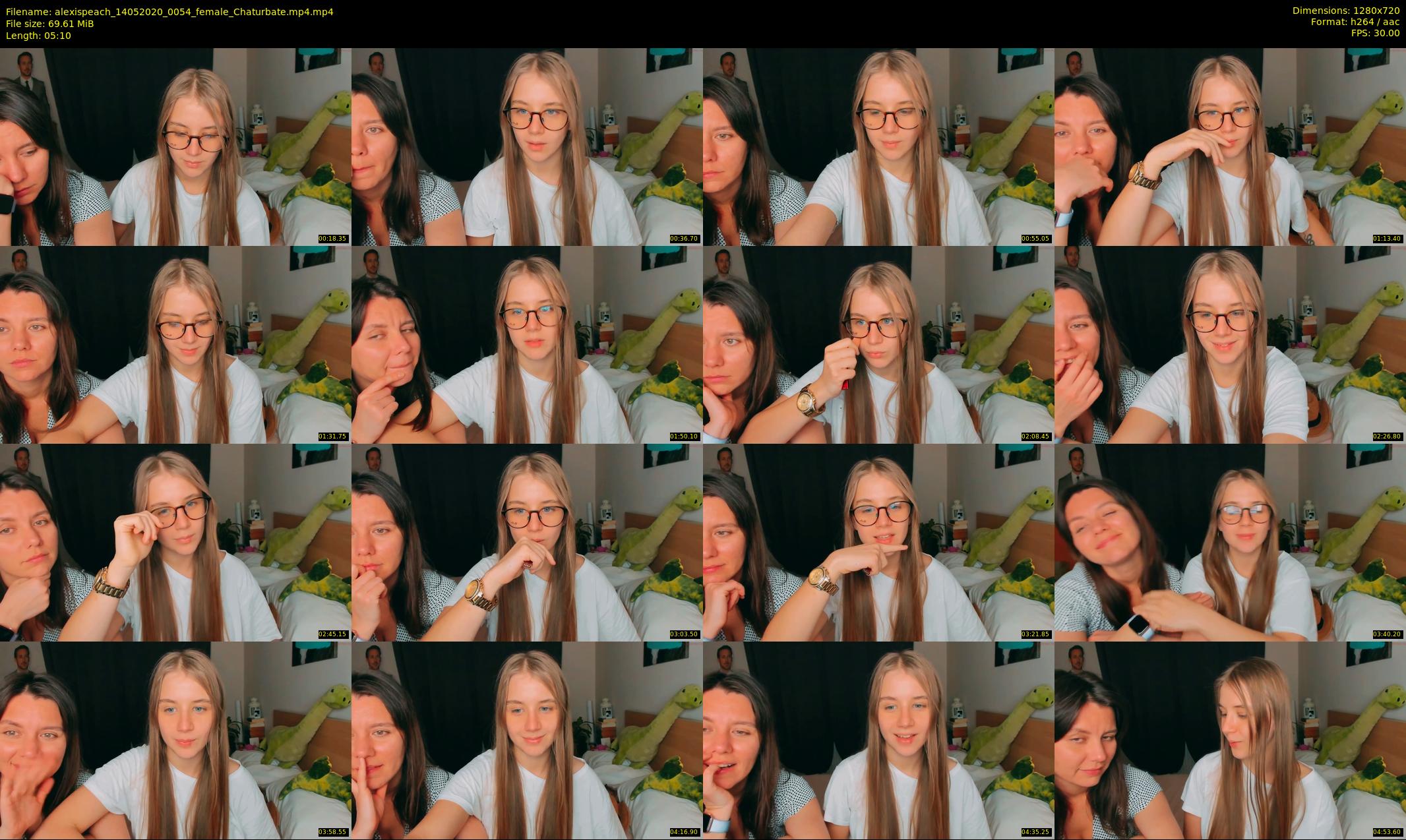 alexispeach — 6 minute Chaturbate female cam show recording, 720p, May 14, 2020