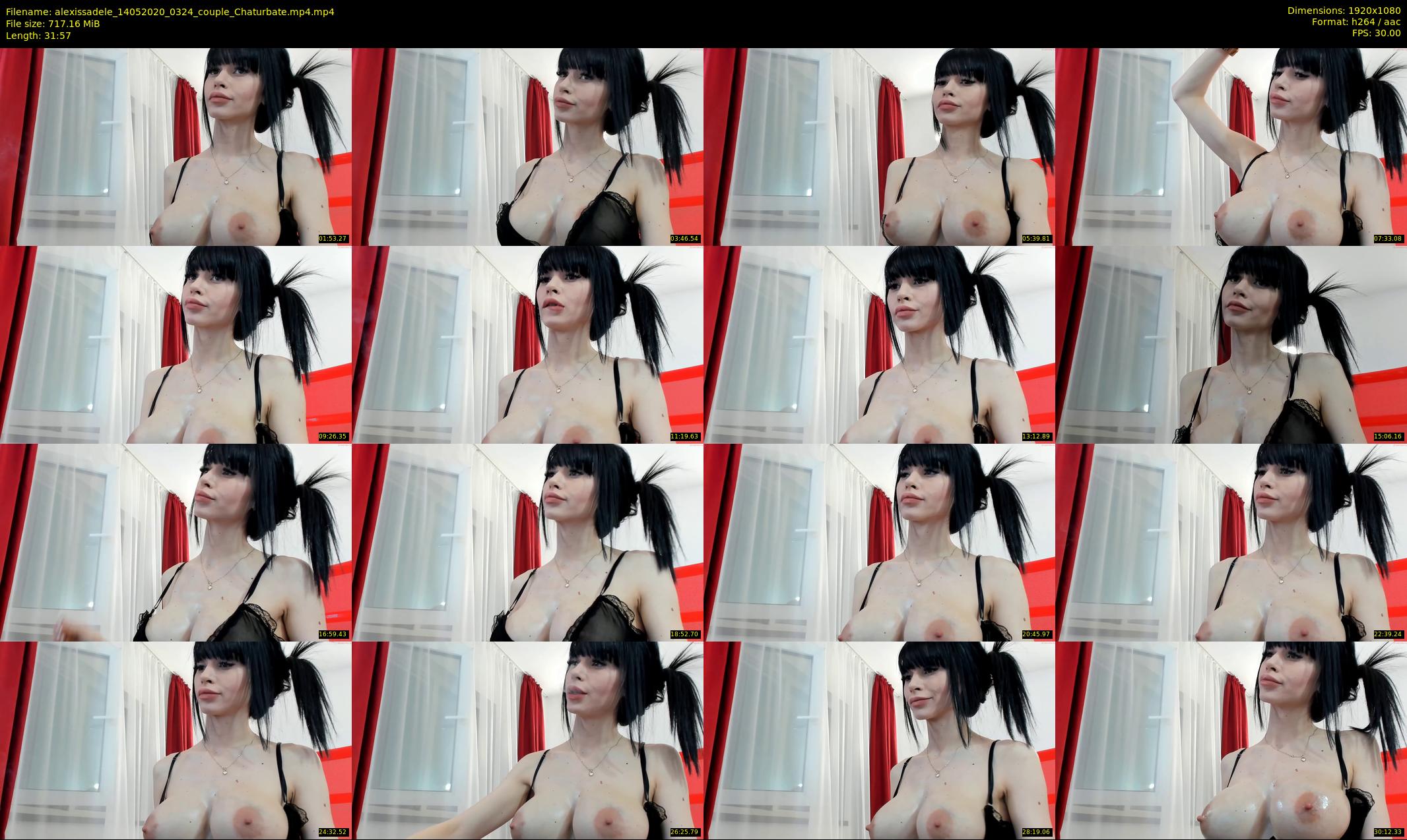 alexissadele — 32 minute Chaturbate female cam show recording, 1080p, May 14, 2020