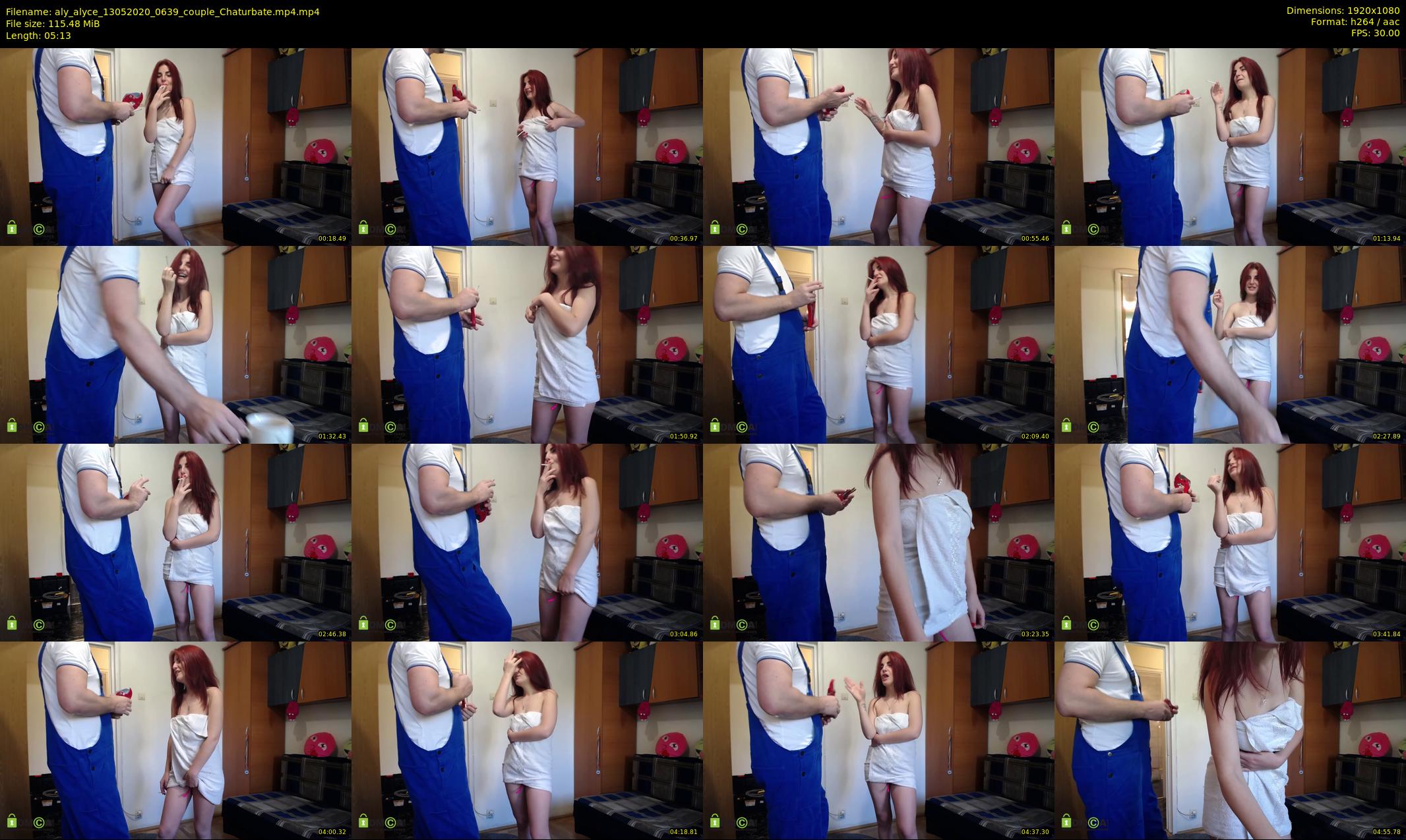 aly_alyce — 6 minute Chaturbate female cam show recording, 1080p, May 13, 2020