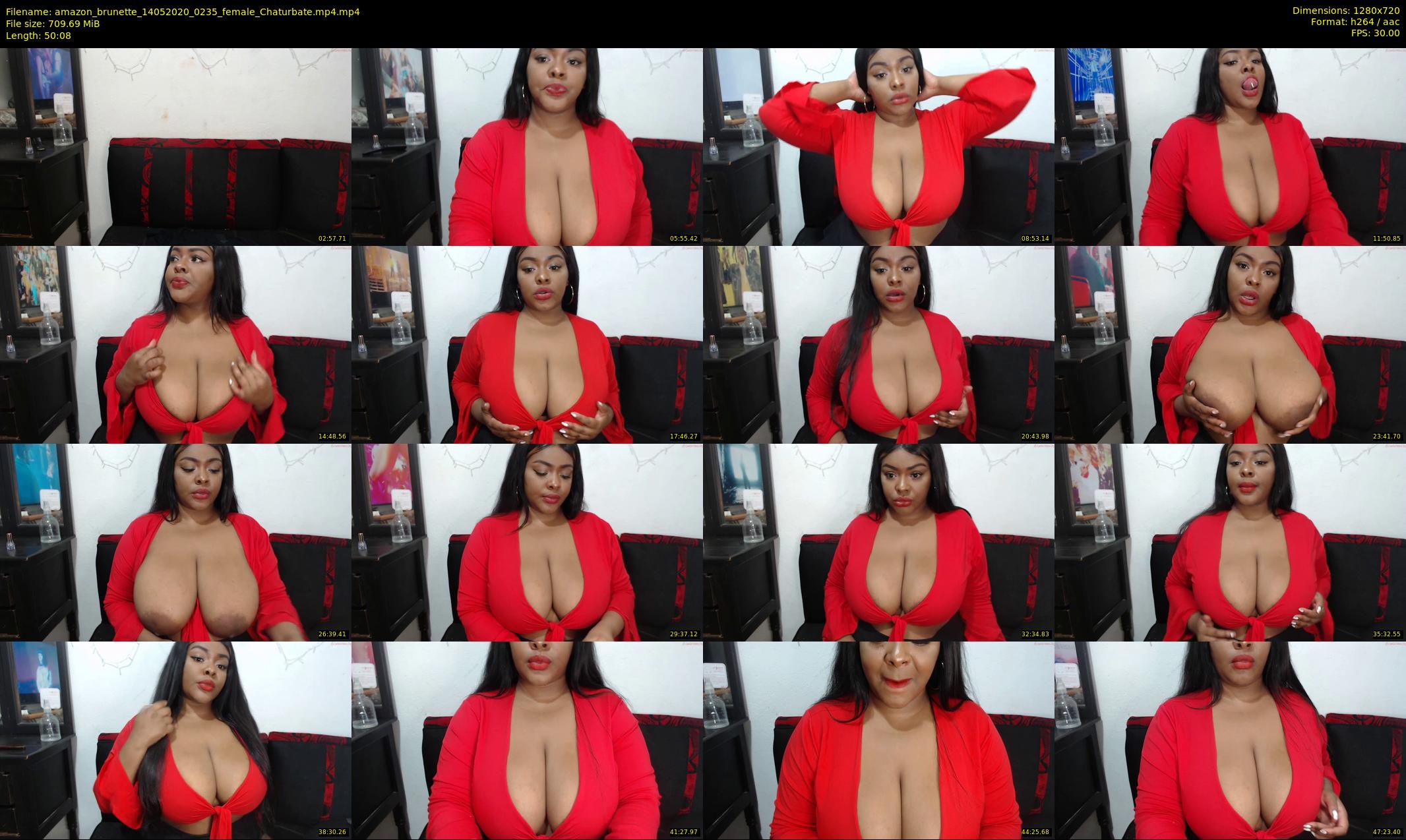 amazon_brunette — 51 minute Chaturbate female cam show recording, 720p, May 14, 2020