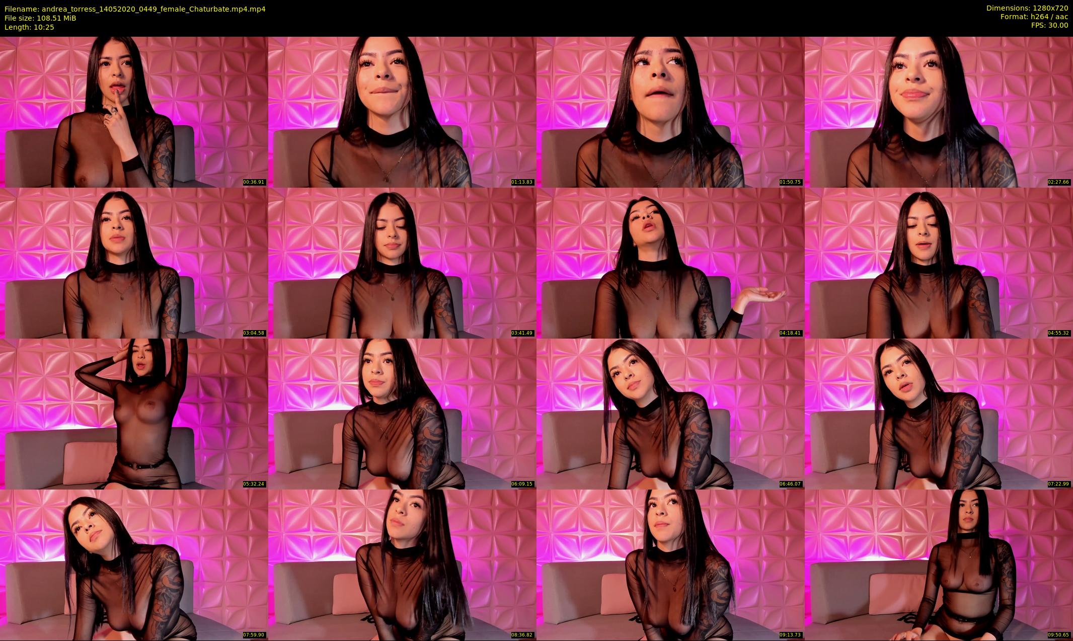 andrea_torress — 11 minute Chaturbate female cam show recording, 720p, May 14, 2020