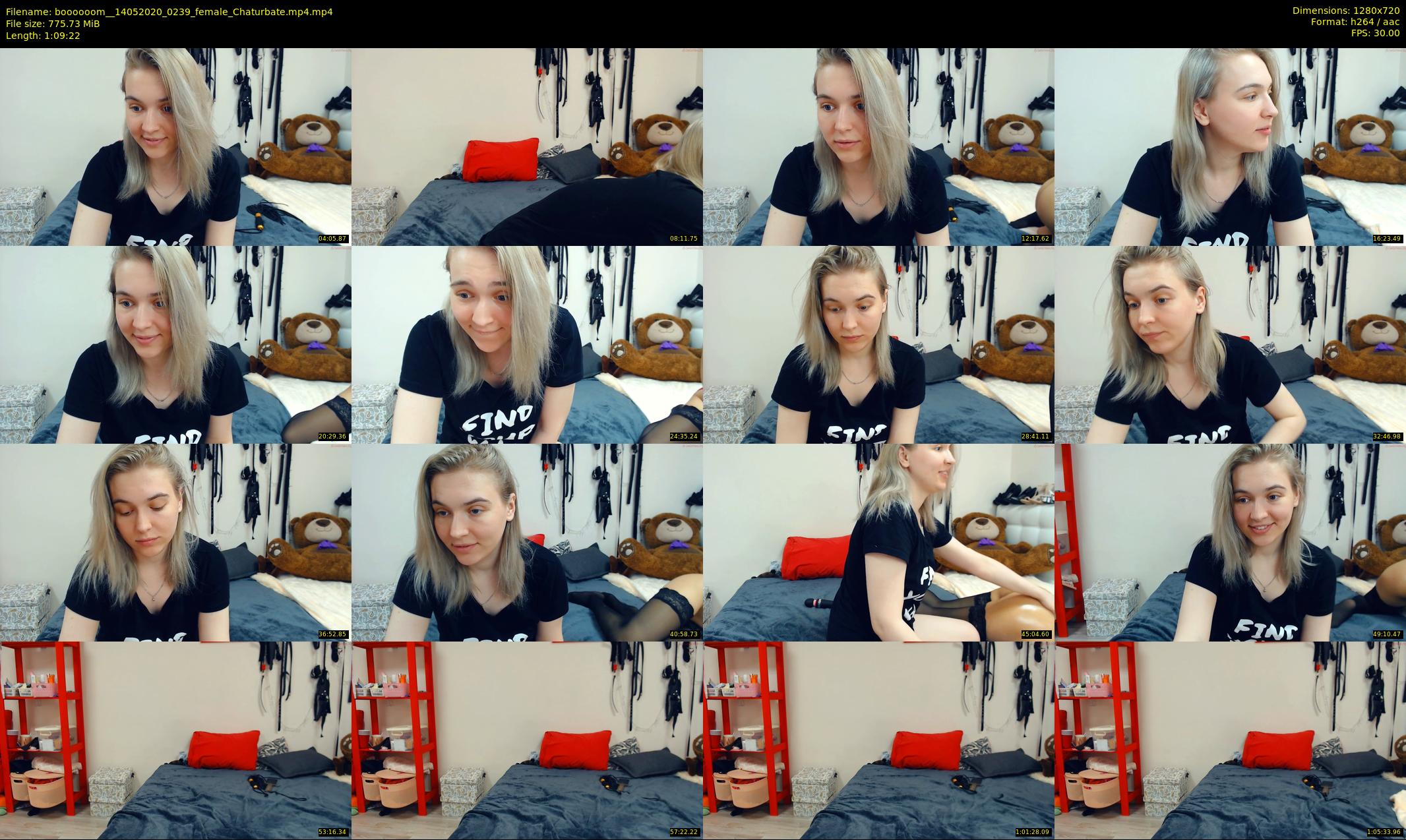 boooooom_ — 70 minute Chaturbate female cam show recording, 720p, May 14, 2020