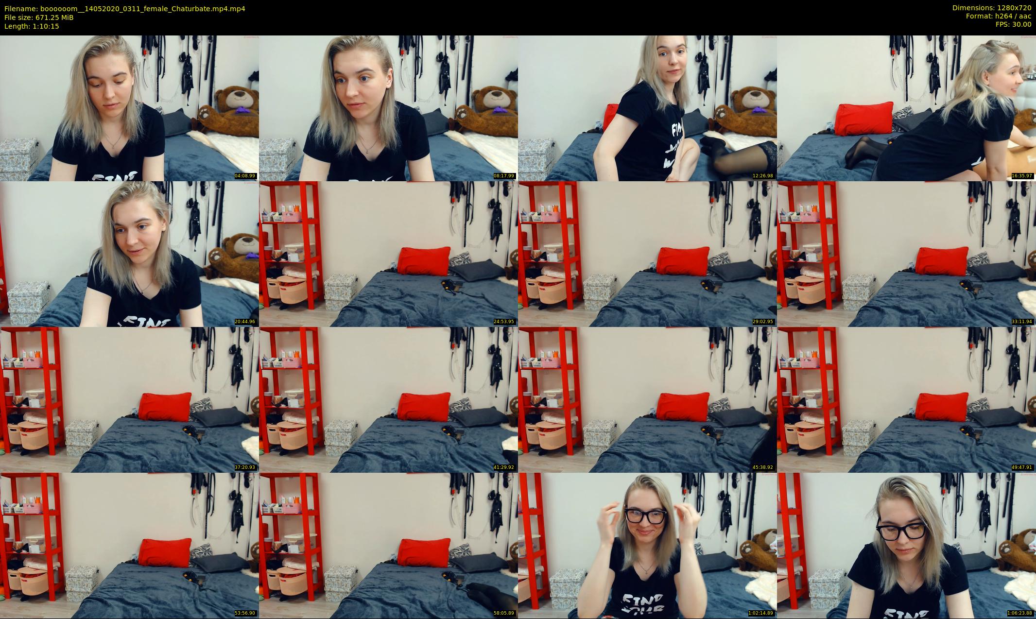 boooooom_ — 71 minute Chaturbate female cam show recording, 720p, May 14, 2020