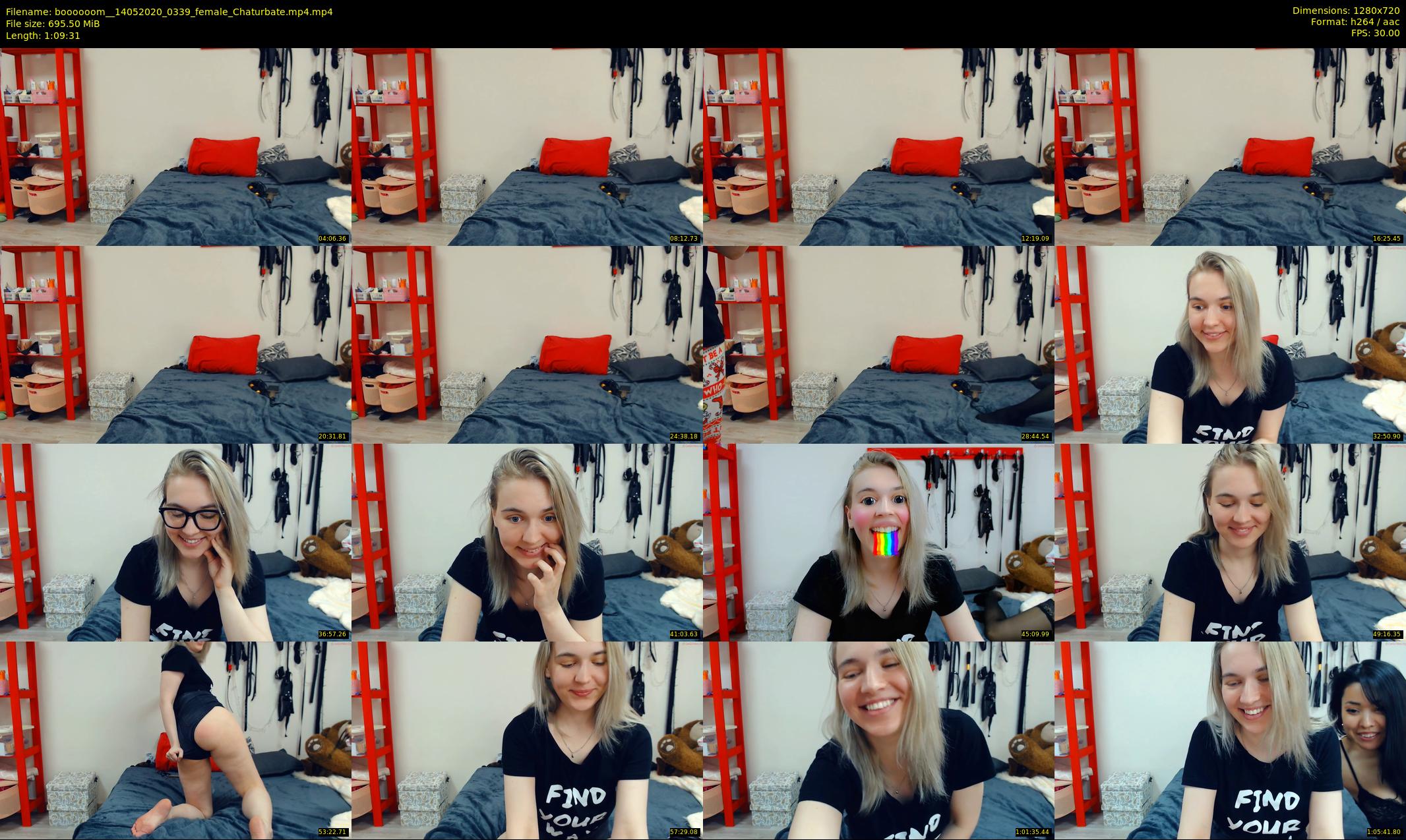 boooooom_ — 70 minute Chaturbate female cam show recording, 720p, May 14, 2020