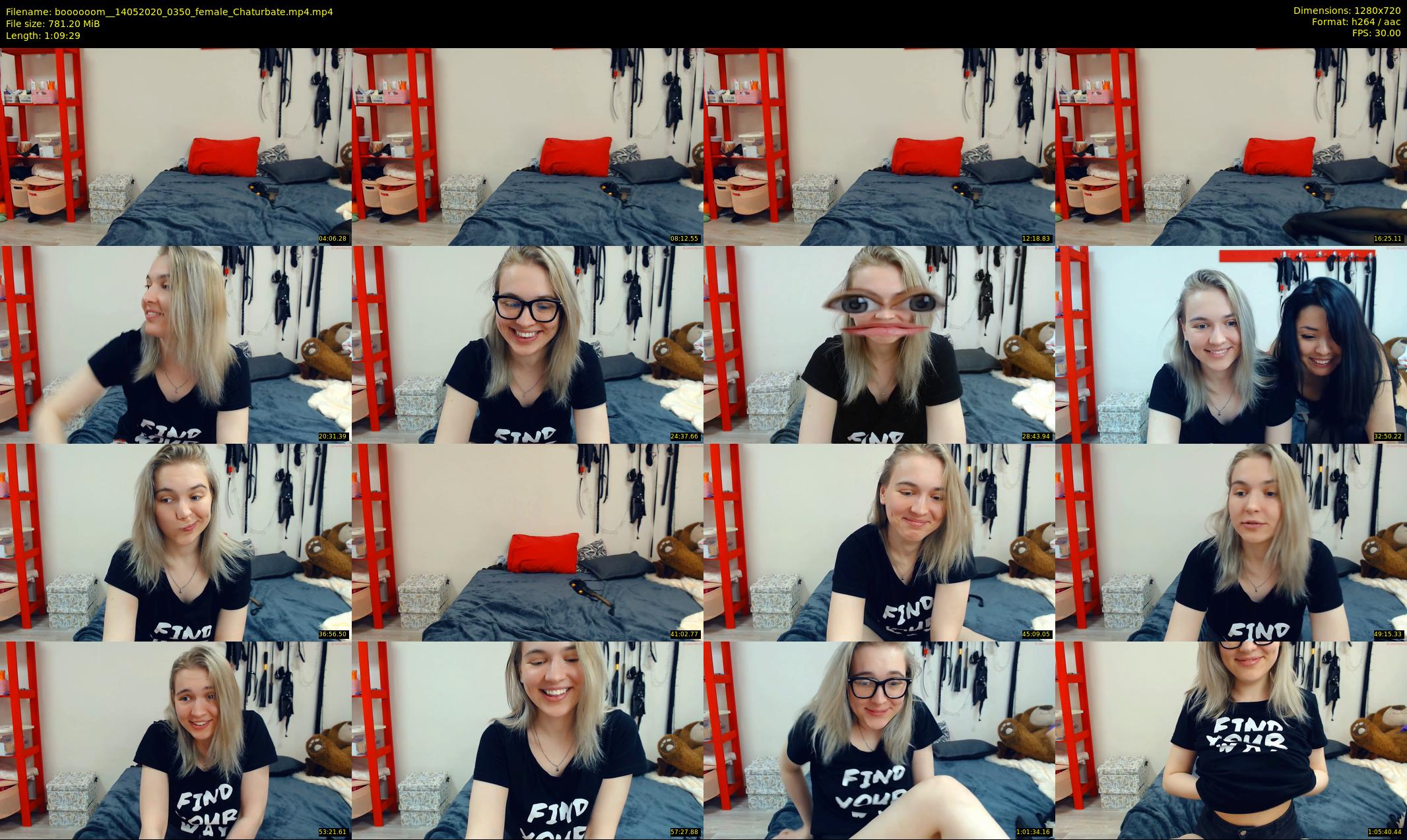 boooooom_ — 70 minute Chaturbate female cam show recording, 720p, May 14, 2020