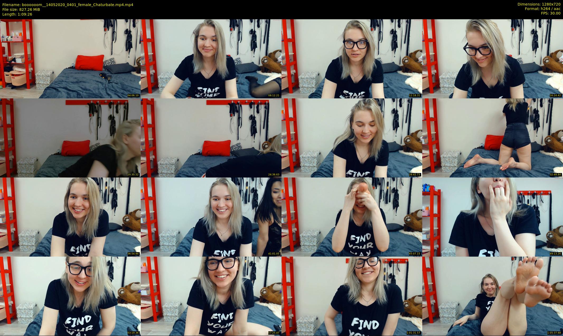 boooooom_ — 70 minute Chaturbate female cam show recording, 720p, May 14, 2020