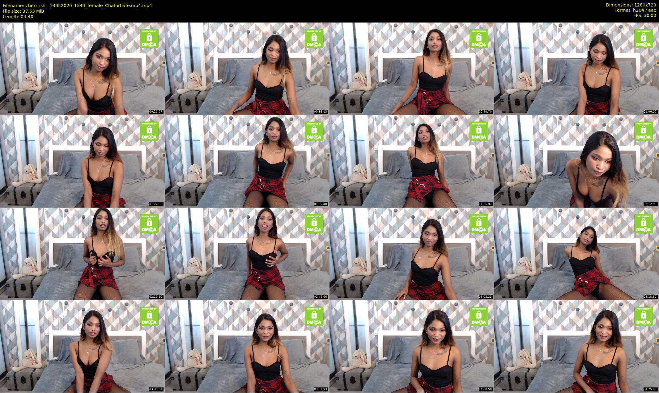 cherrrish_ — 5 minute Chaturbate female cam show recording, 720p, May 13, 2020
