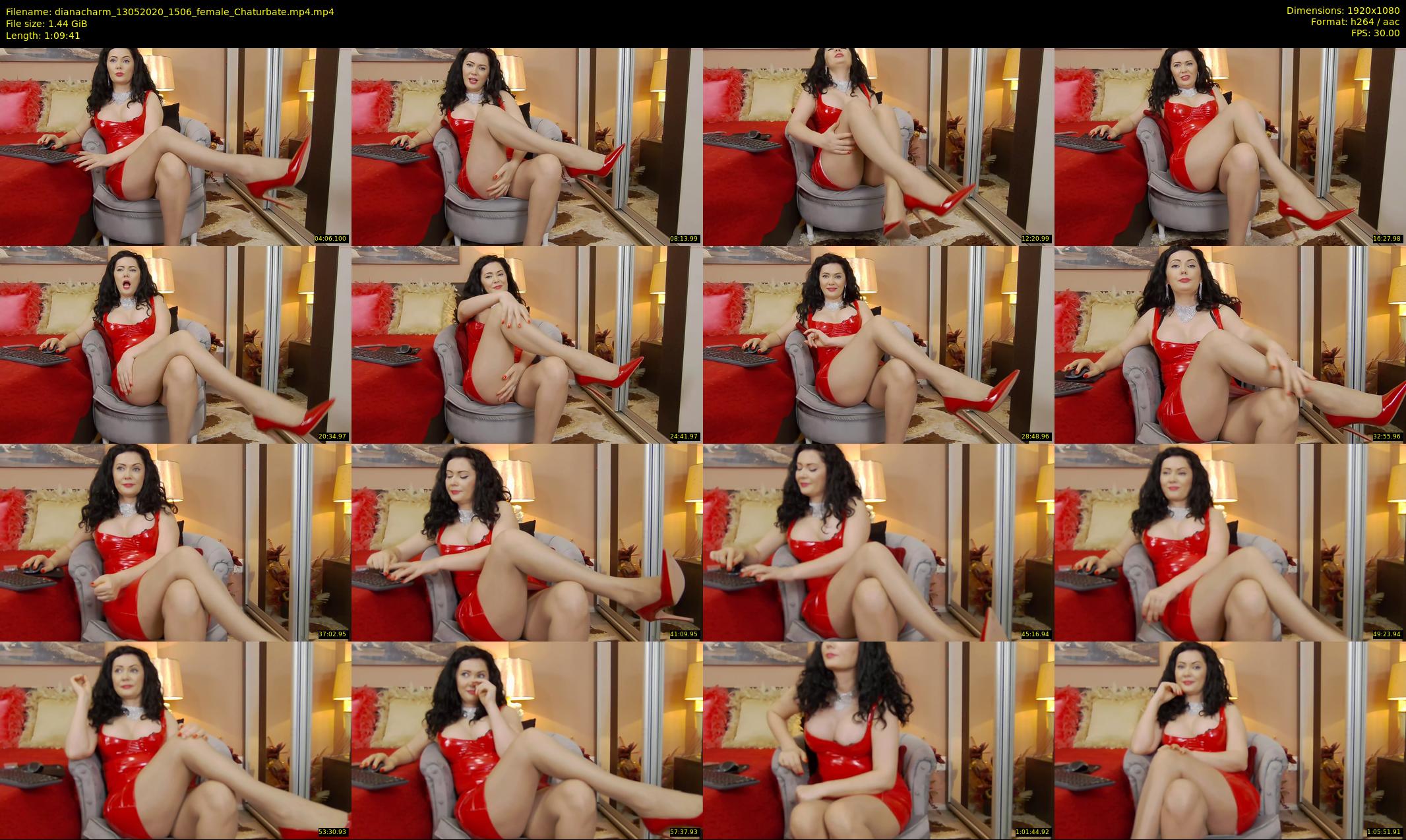 dianacharm — 70 minute Chaturbate female cam show recording, 1080p, May 13, 2020