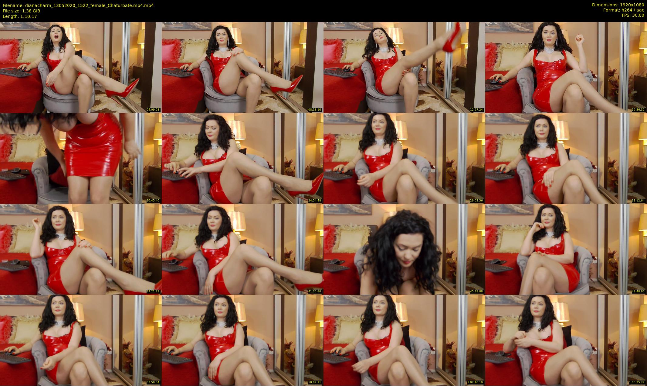 dianacharm — 71 minute Chaturbate female cam show recording, 1080p, May 13, 2020