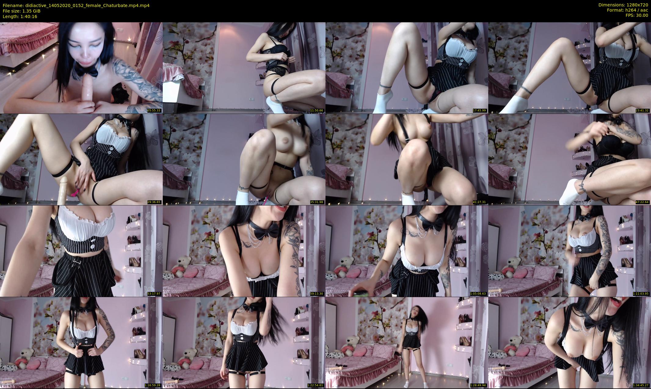 didiactive — 101 minute Chaturbate female cam show recording, 720p, May 14, 2020