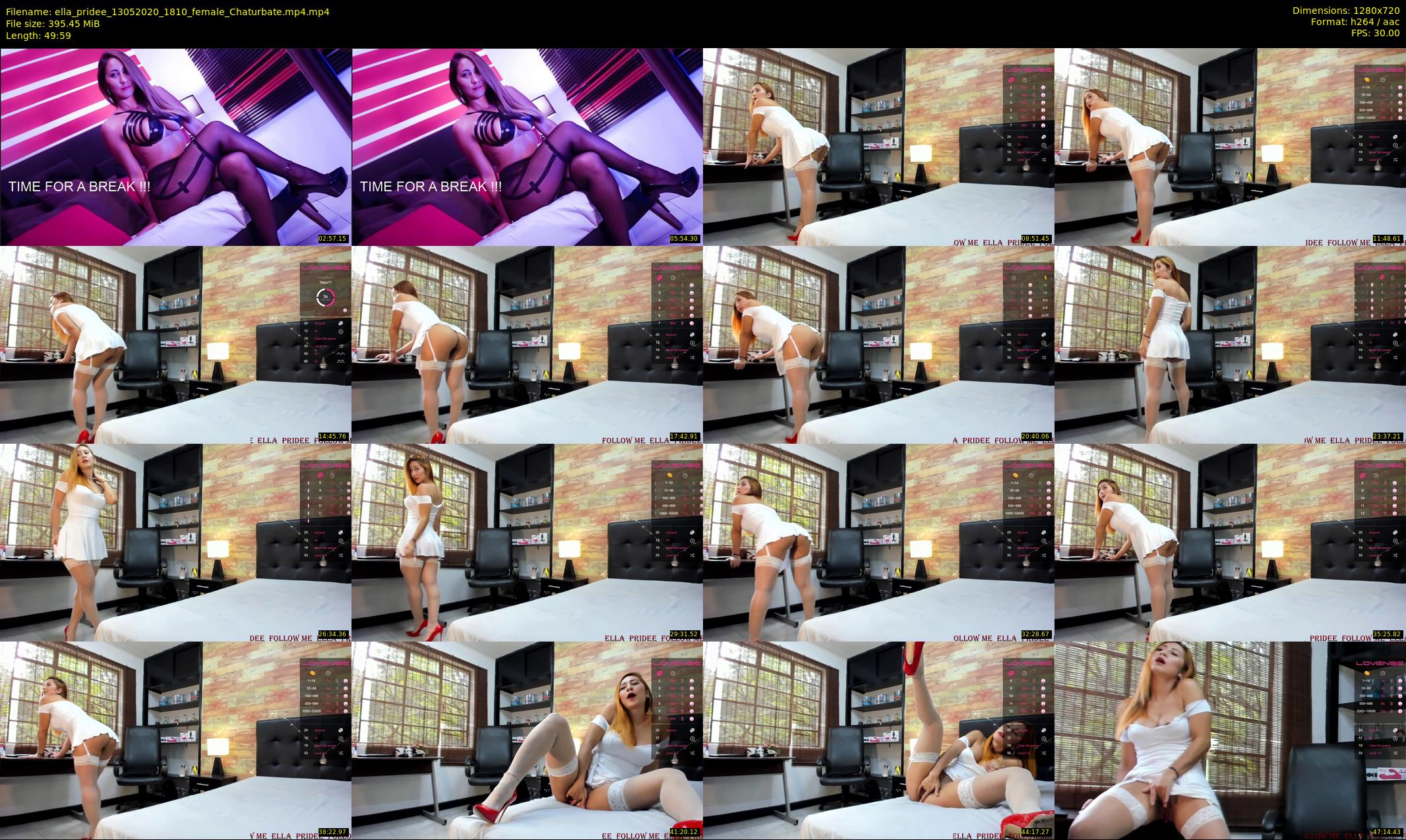 ella_pridee — 50 minute Chaturbate female cam show recording, 720p, May 13, 2020