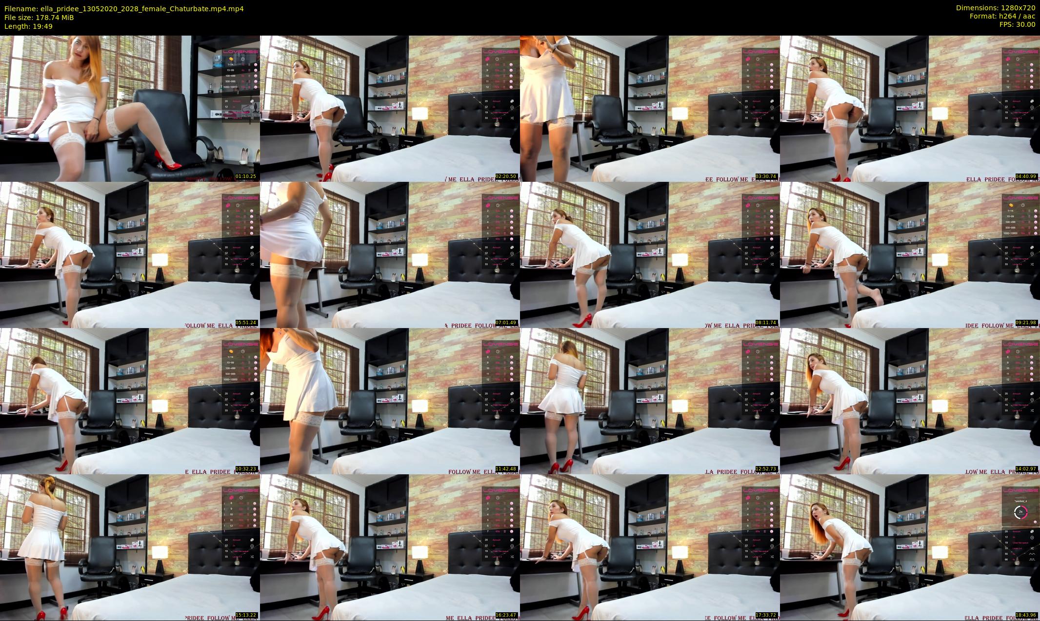 ella_pridee — 20 minute Chaturbate female cam show recording, 720p, May 13, 2020