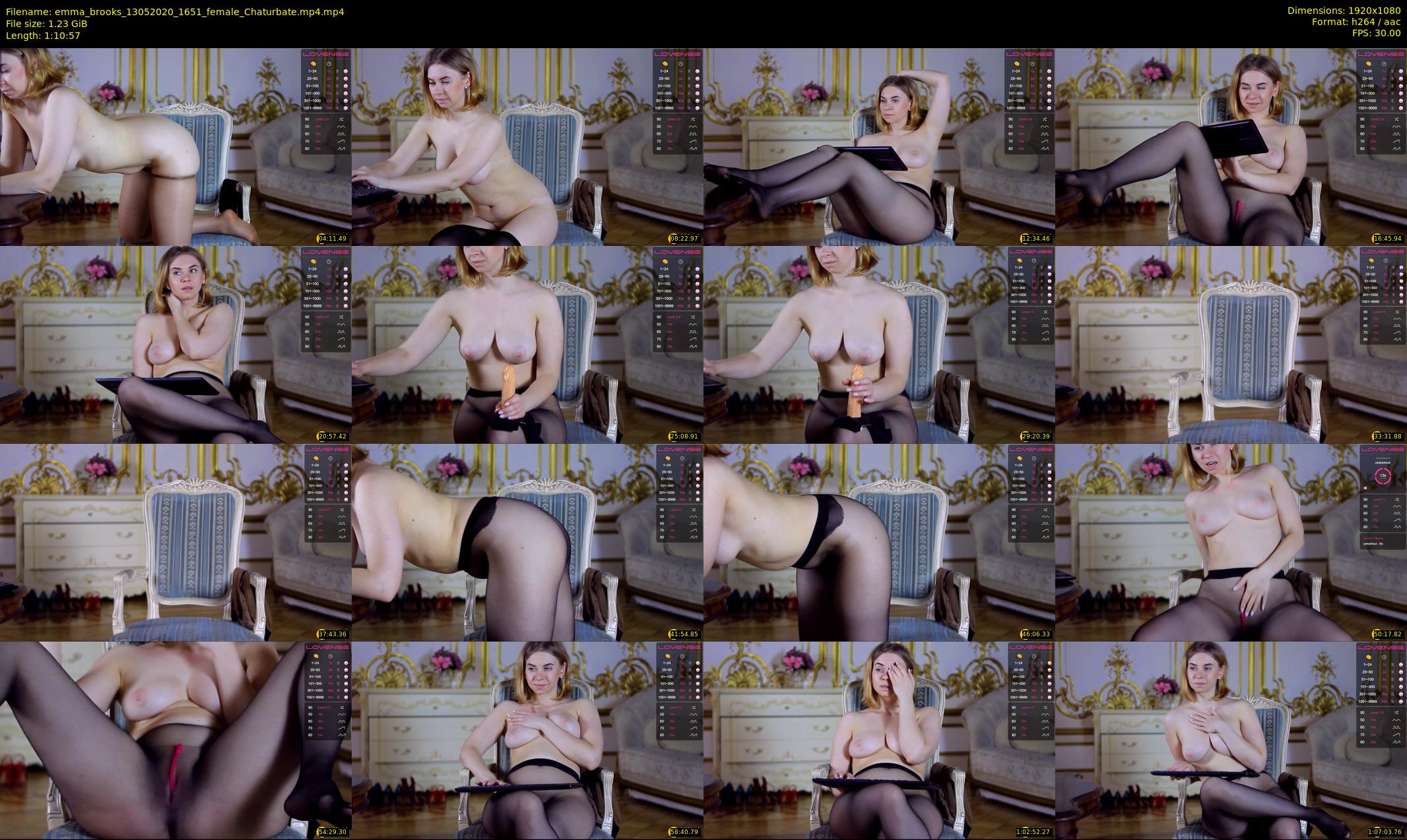 emma_brooks — 71 minute Chaturbate female cam show recording, 1080p, May 13, 2020