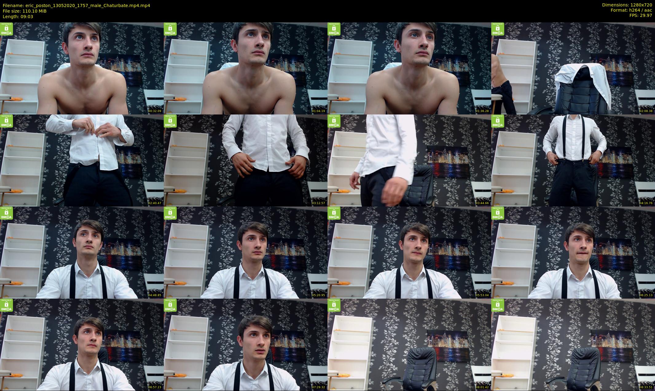 eric_poston — 10 minute Chaturbate male cam show recording, 720p, May 13, 2020