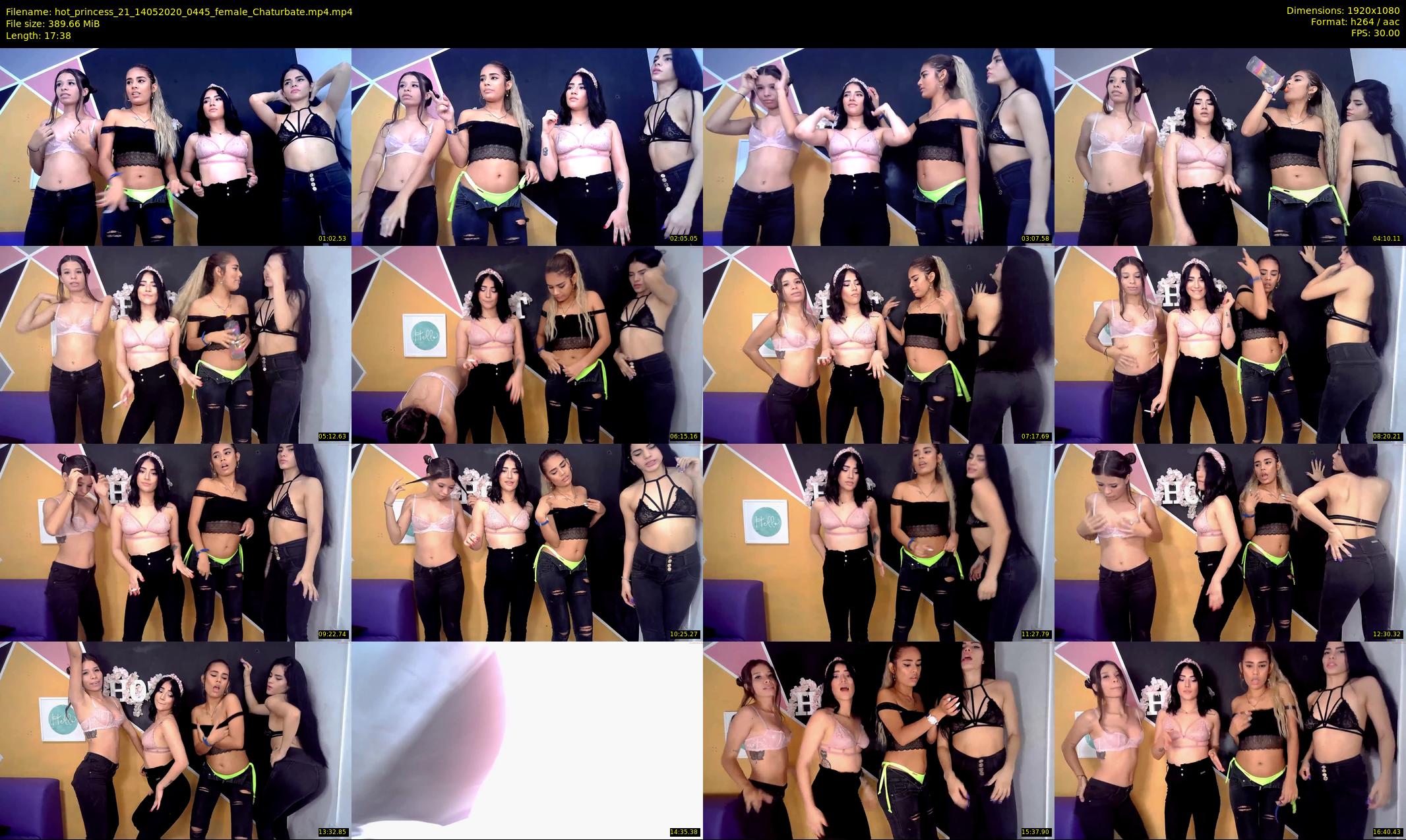 hot_princess_21 — 18 minute Chaturbate female cam show recording, 1080p, May 14, 2020