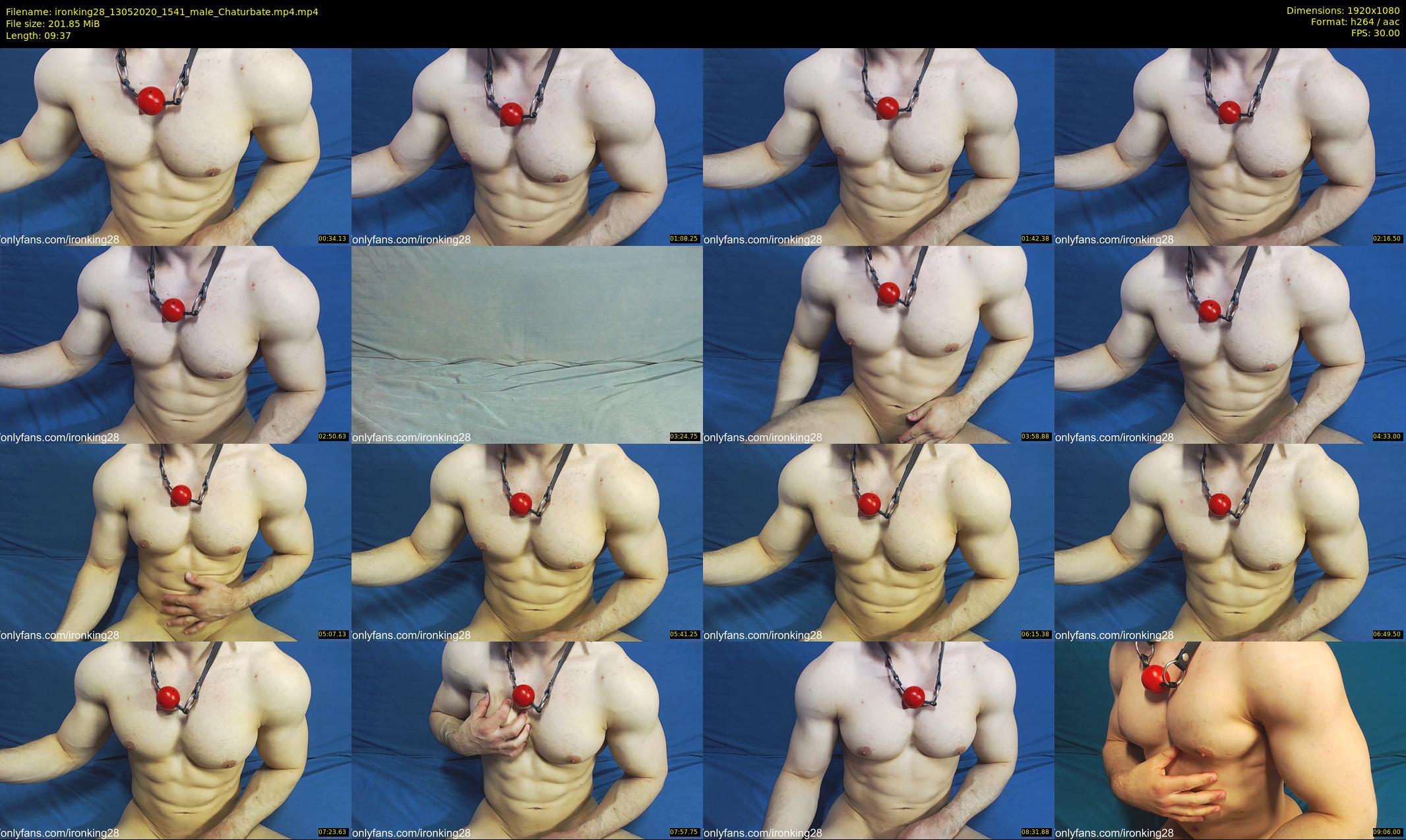 ironking28 — 10 minute Chaturbate male cam show recording, 1080p, May 13, 2020