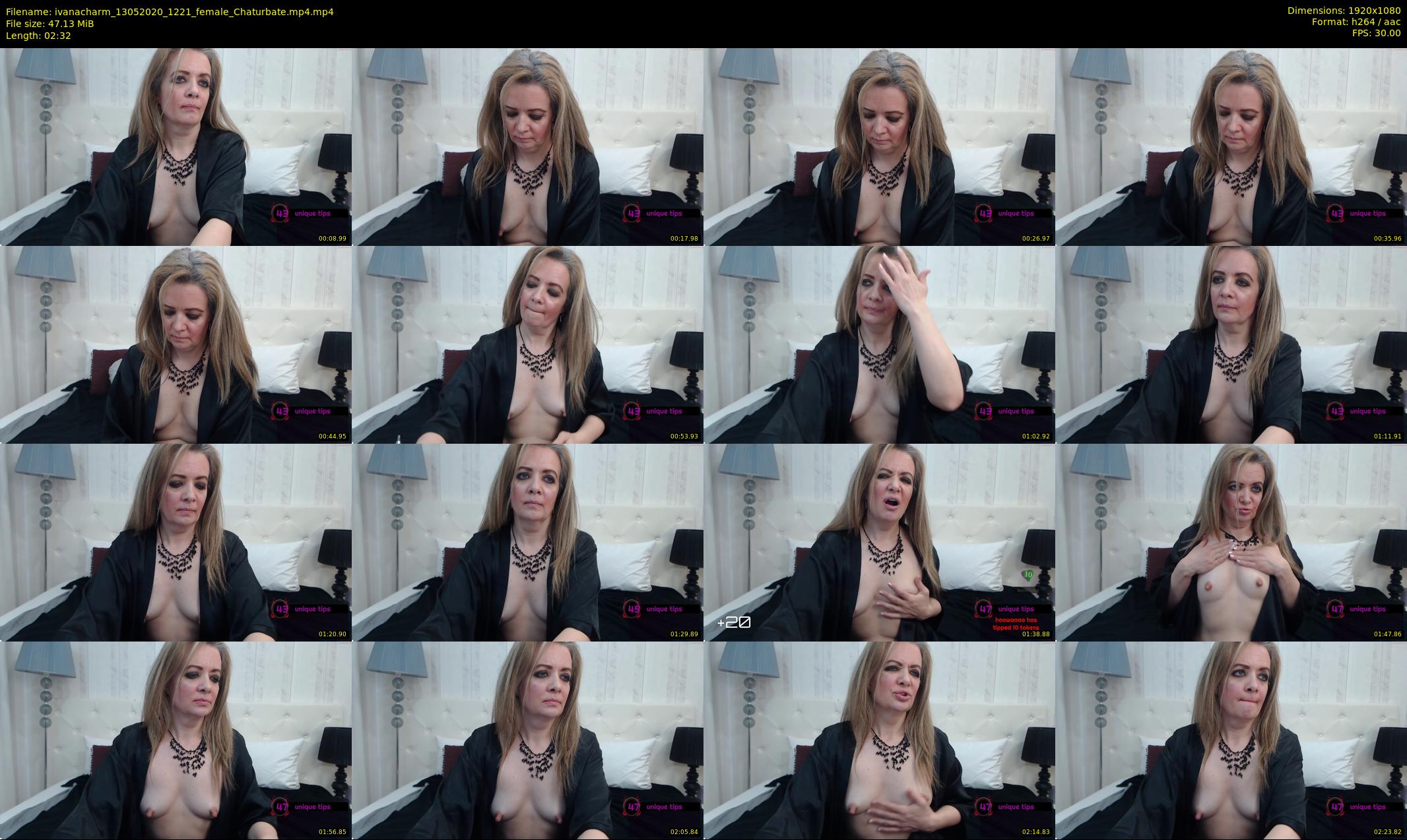 ivanacharm — 3 minute Chaturbate female cam show recording, 1080p, May 13, 2020