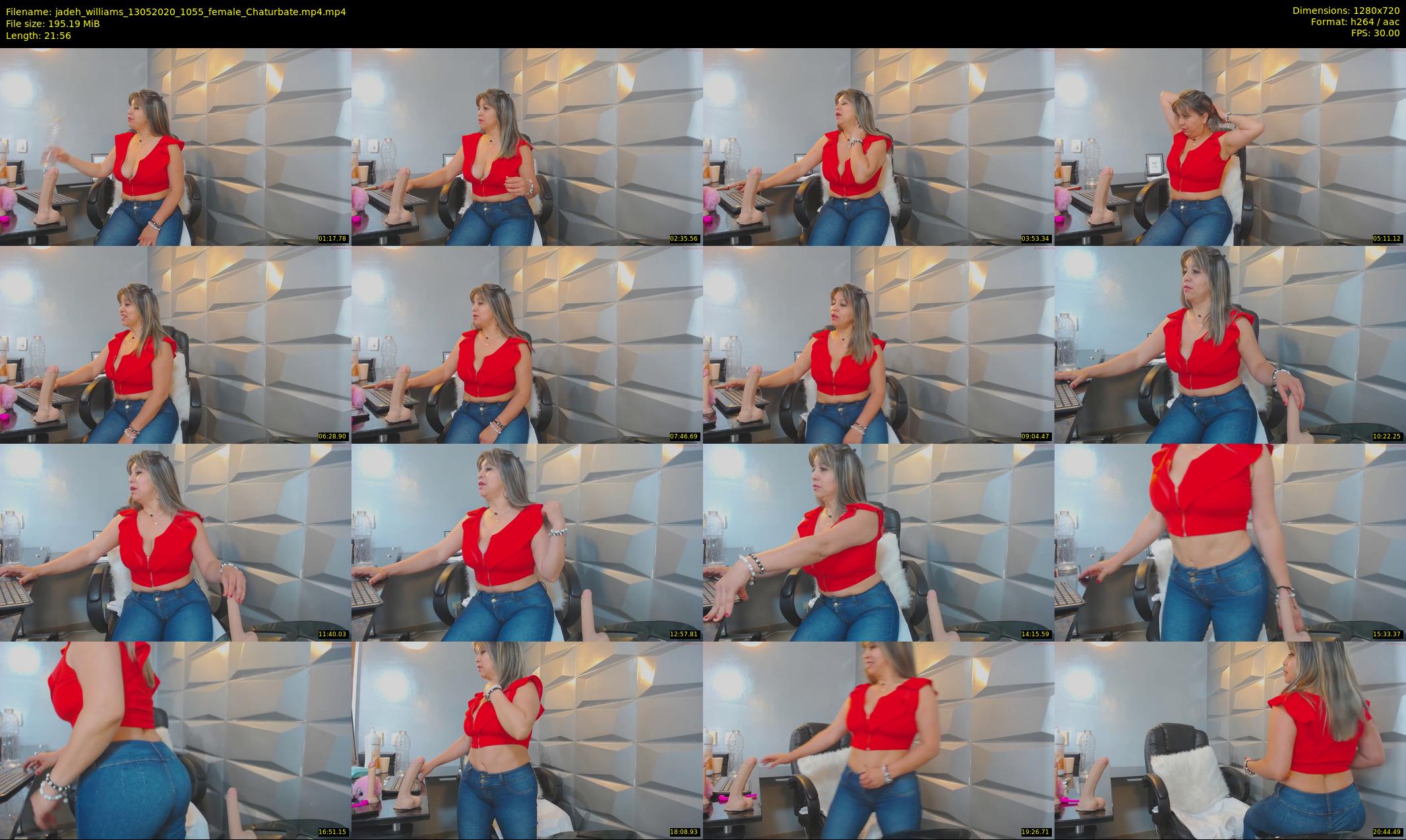 jadeh_williams — 22 minute Chaturbate female cam show recording, 720p, May 13, 2020