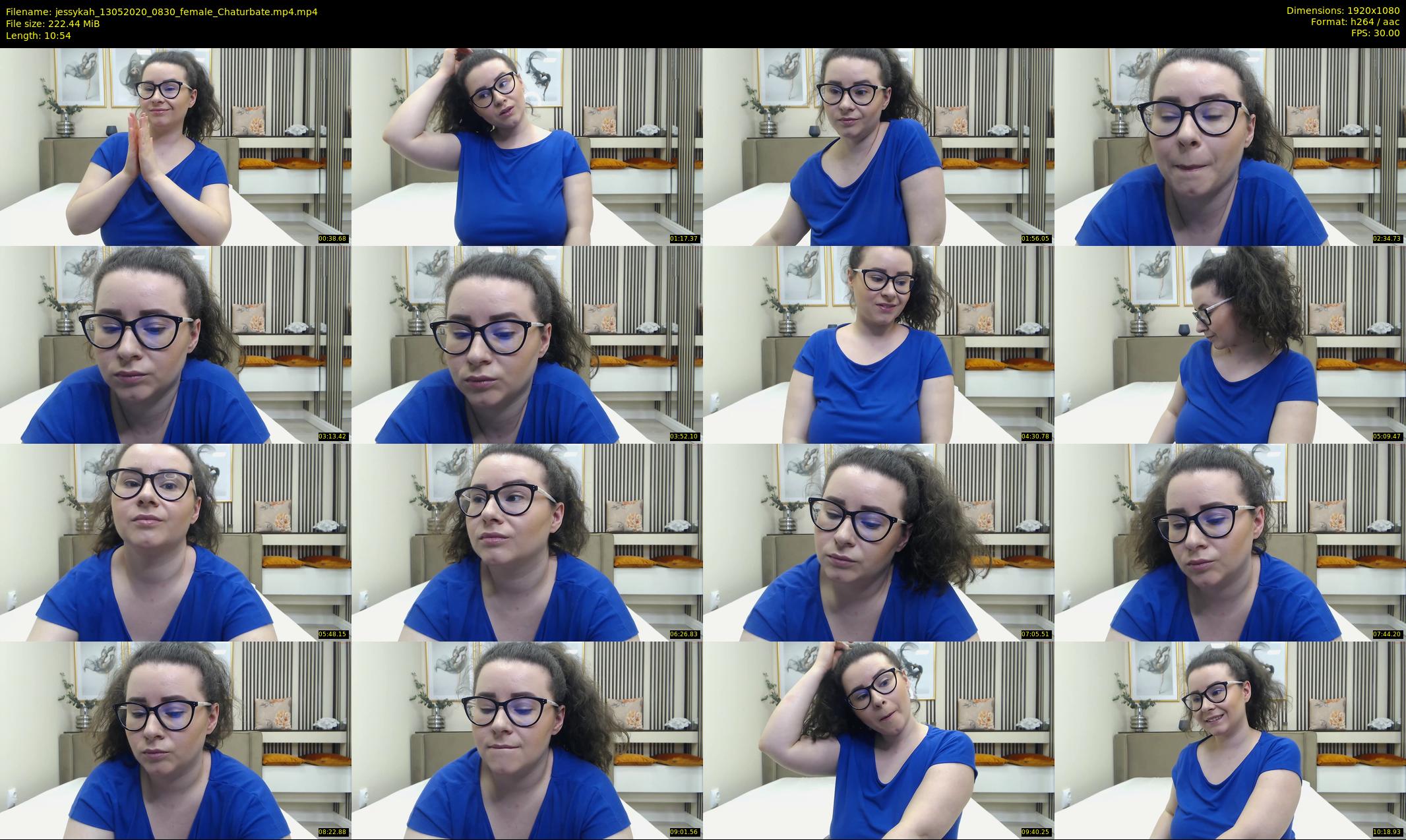 jessykah — 11 minute Chaturbate female cam show recording, 1080p, May 13, 2020