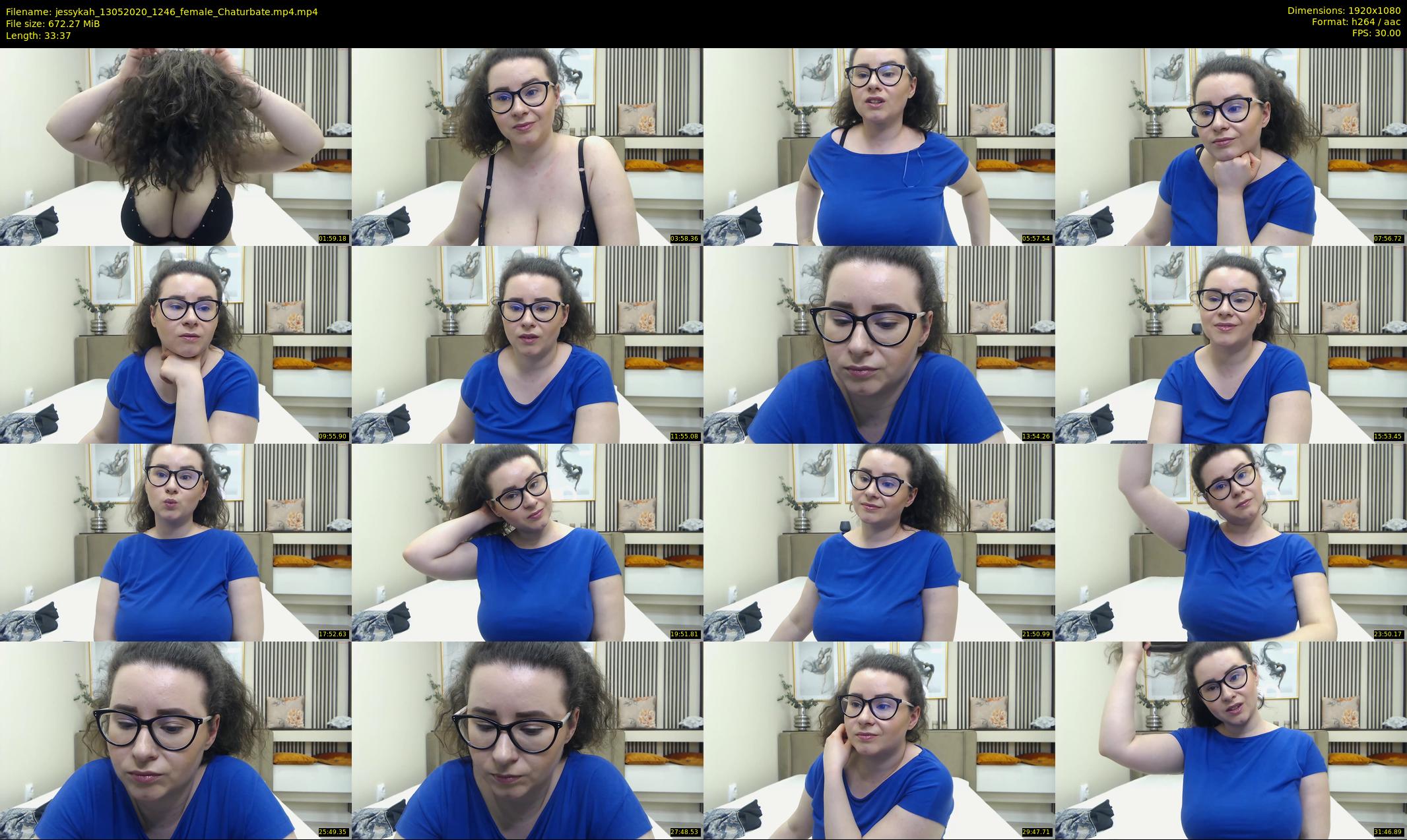 jessykah — 34 minute Chaturbate female cam show recording, 1080p, May 13, 2020