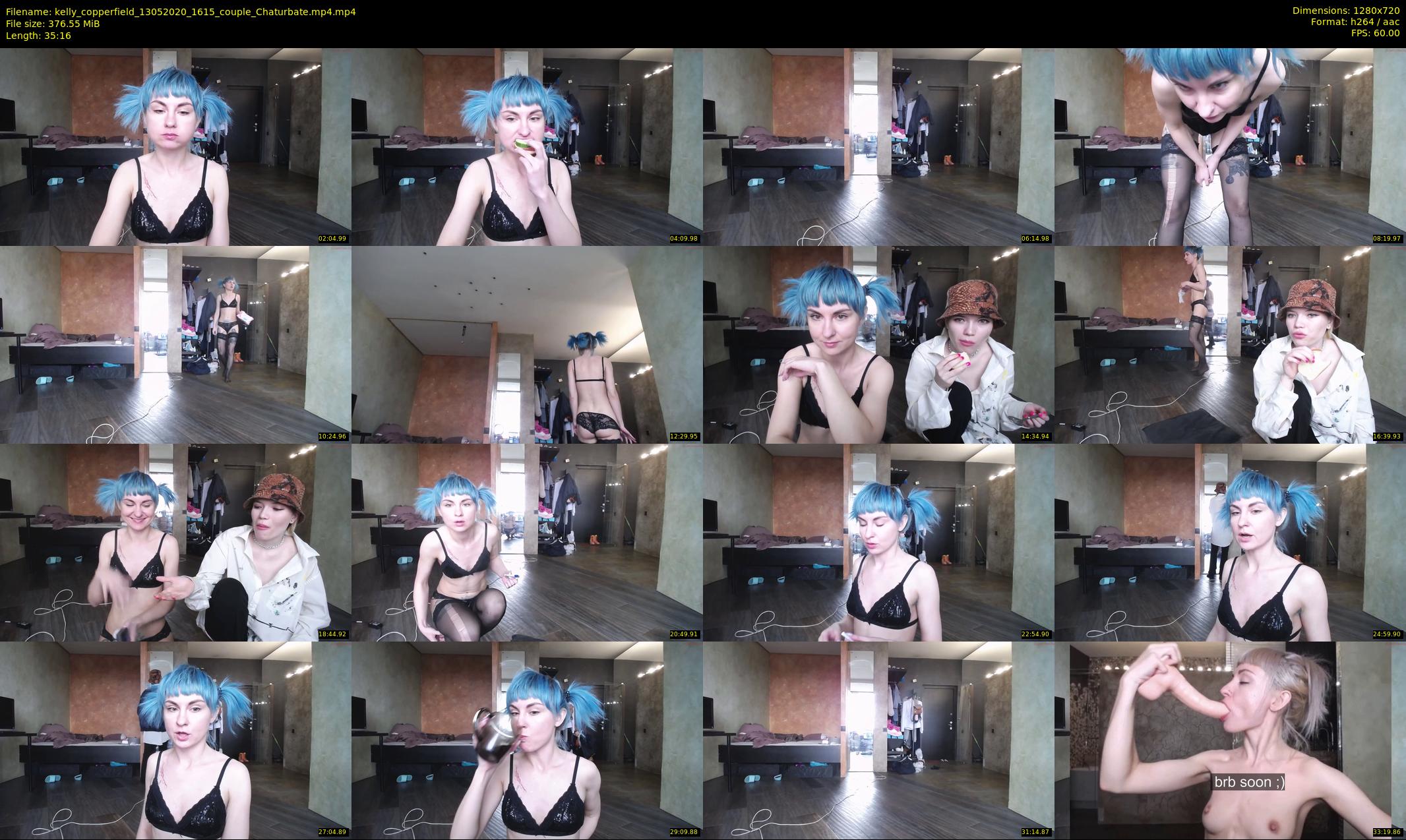 kelly_copperfield — 36 minute Chaturbate female cam show recording, 720p, May 13, 2020