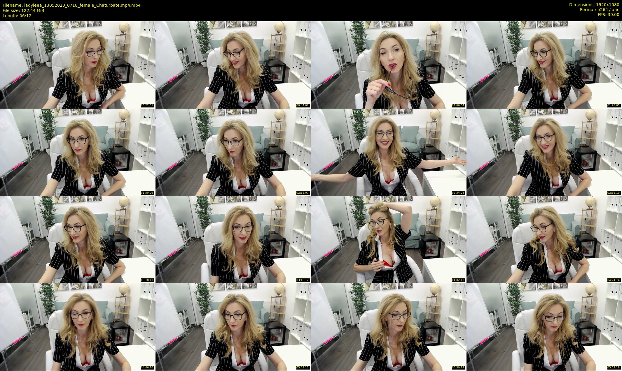 ladyleea — 7 minute Chaturbate female cam show recording, 1080p, May 13, 2020
