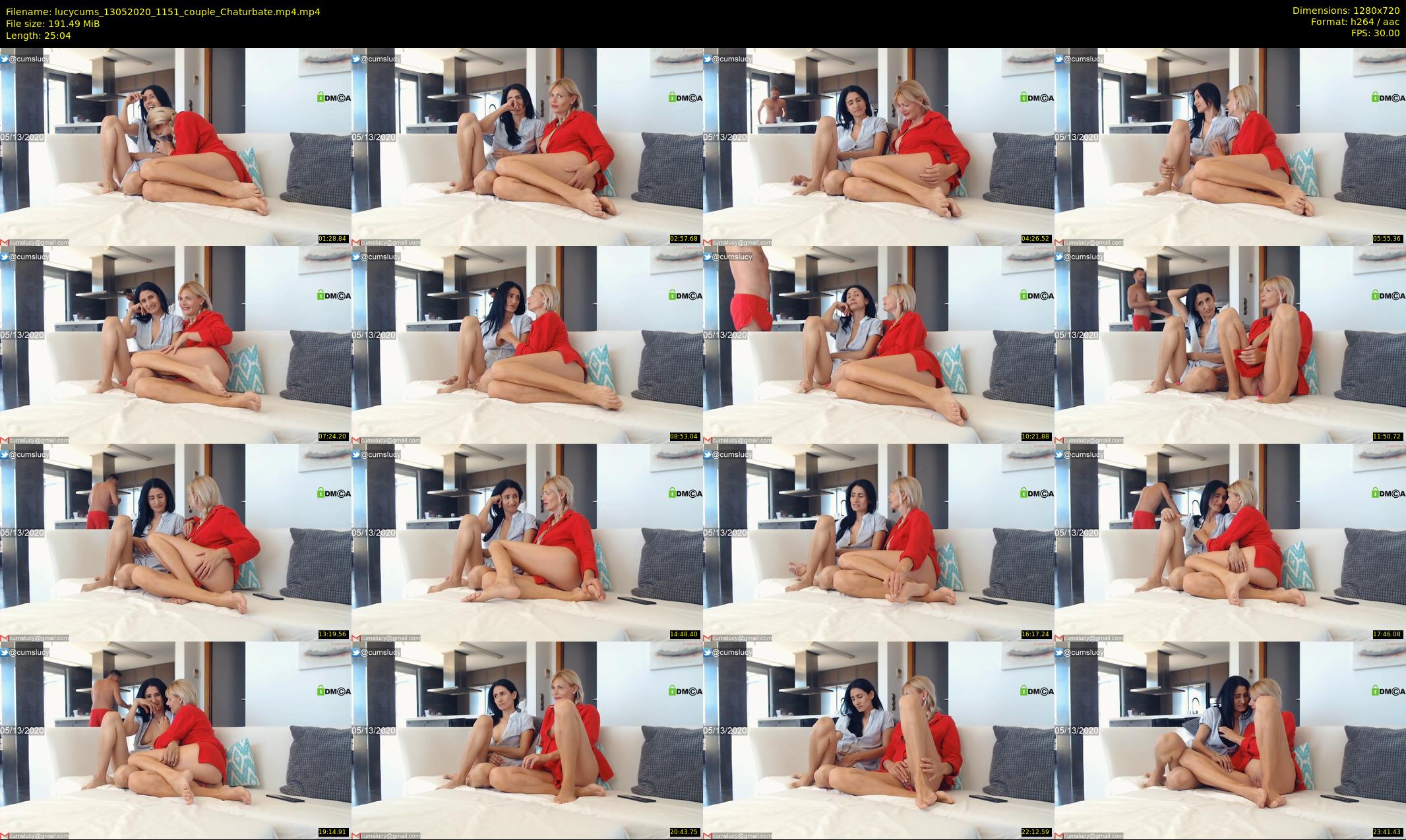 lucycums — 26 minute Chaturbate couple cam show recording, 720p, May 13, 2020