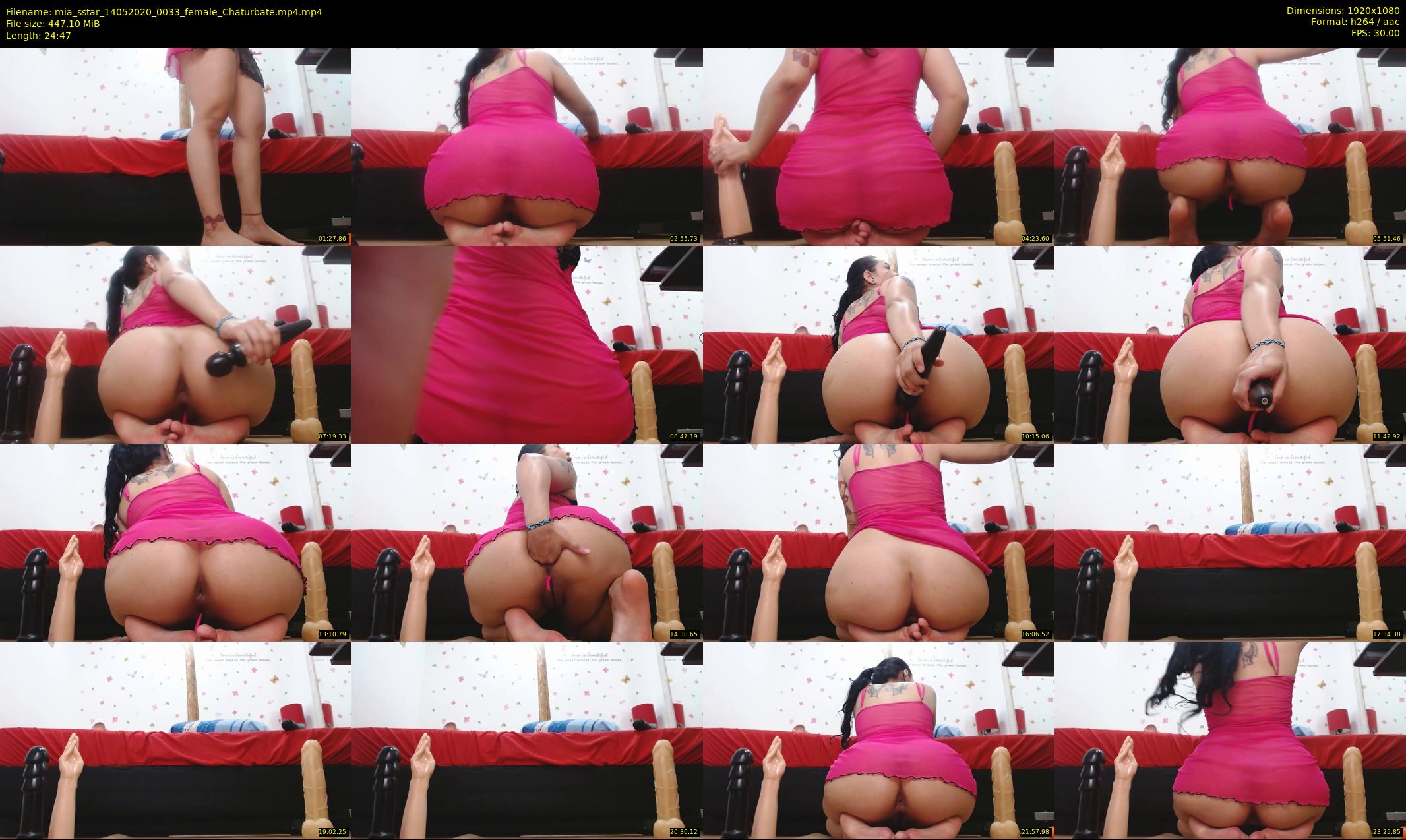 mia_sstar — 25 minute Chaturbate female cam show recording, 1080p, May 14, 2020