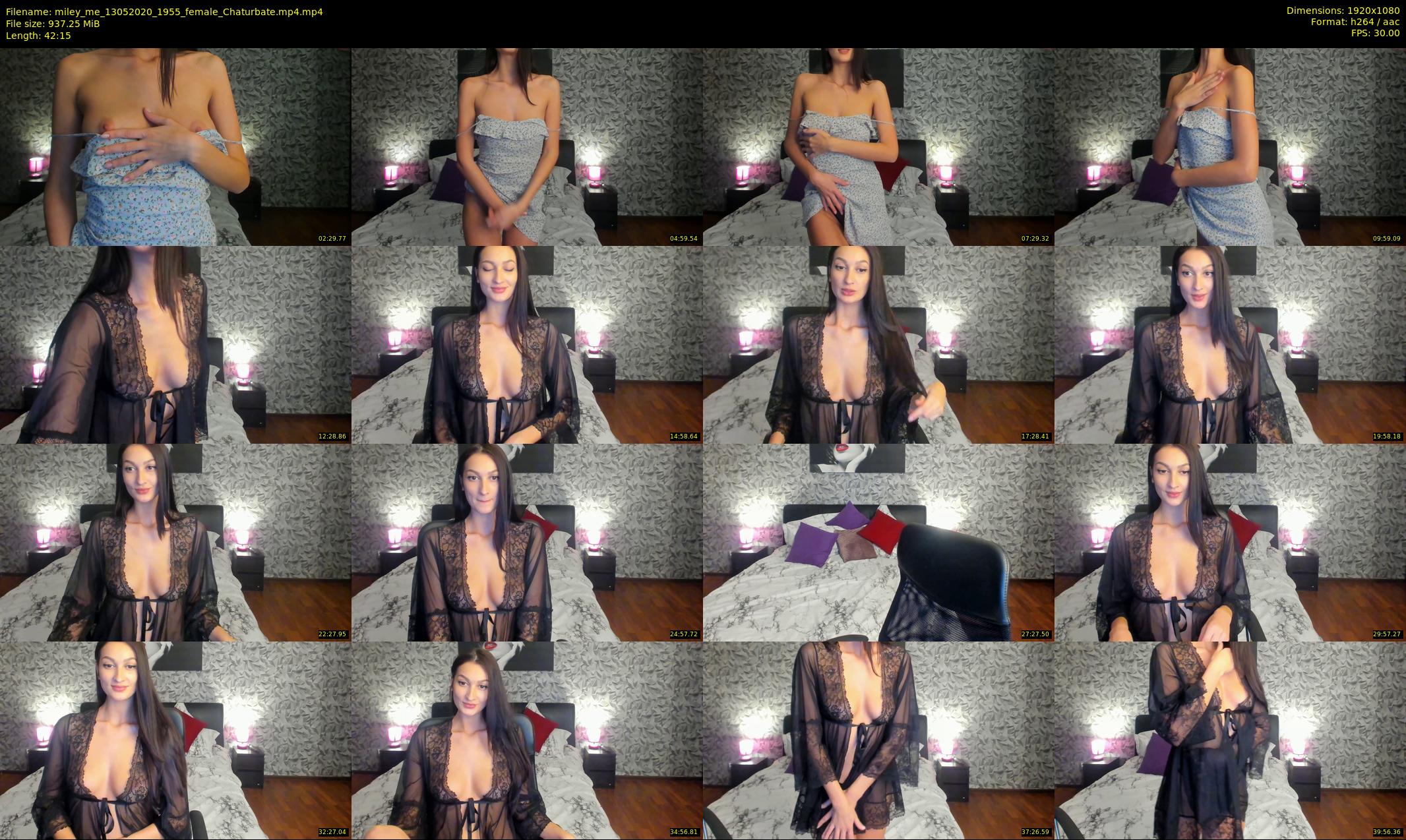 miley_me — 43 minute Chaturbate female cam show recording, 1080p, May 13, 2020