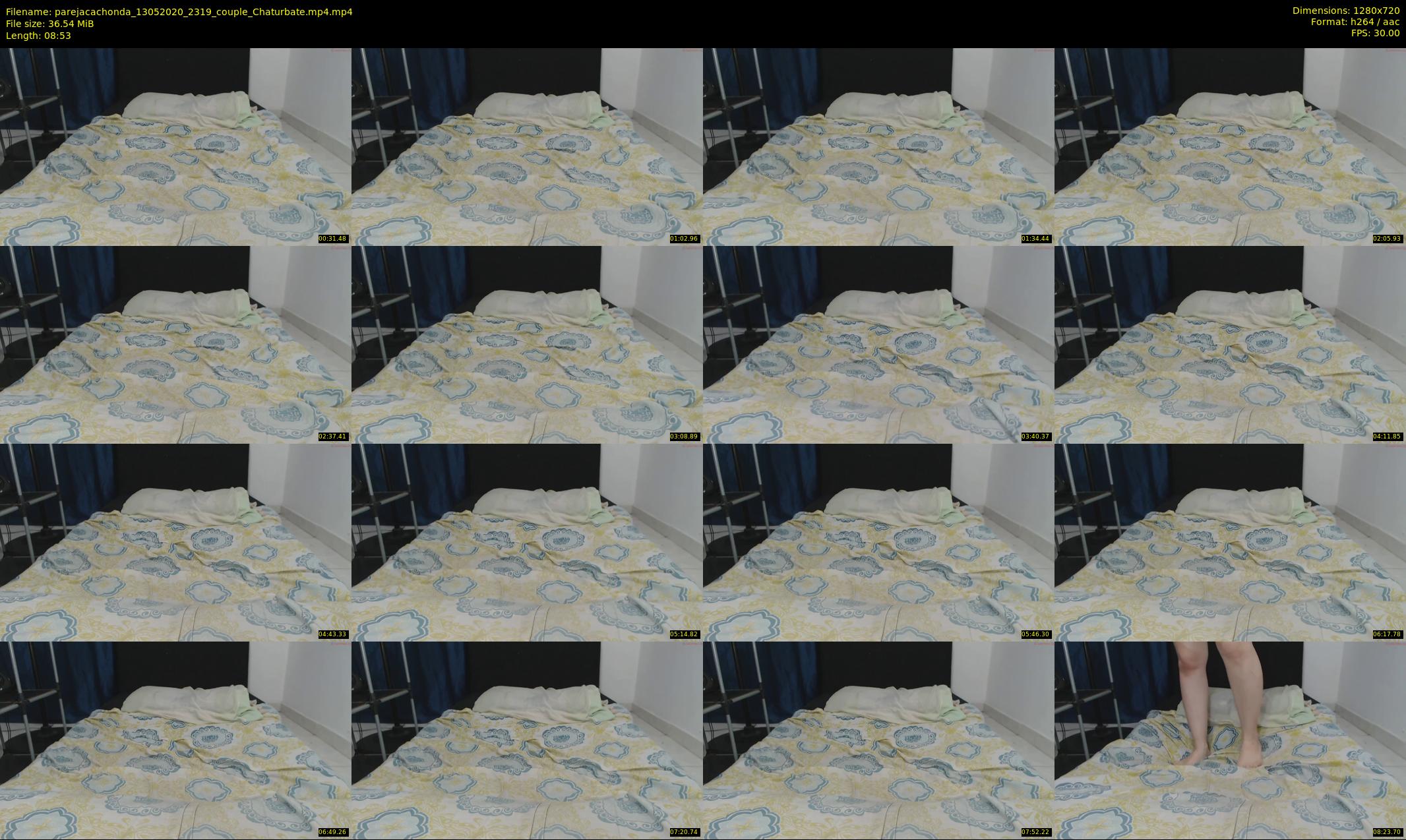 parejacachonda — 9 minute Chaturbate couple cam show recording, 720p, May 13, 2020