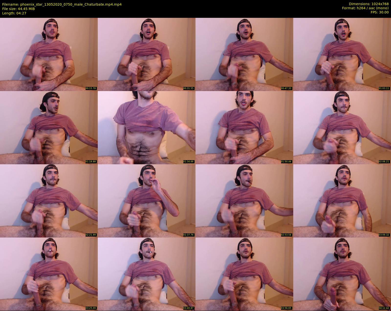 phoenix_star — 5 minute Chaturbate male cam show recording, 720p, May 13, 2020
