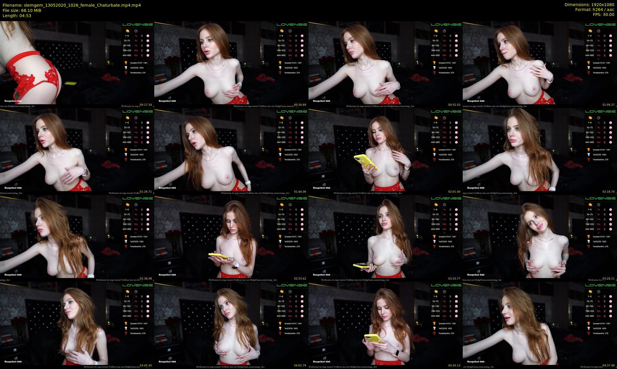 slemgem — 5 minute Chaturbate couple cam show recording, 1080p, May 13, 2020