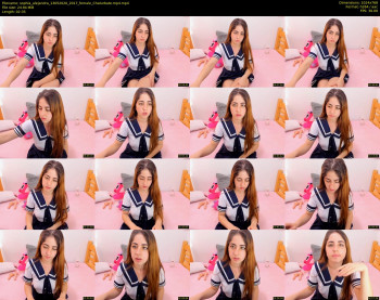 sophia_alejandra — 3 minute Chaturbate female cam show recording, 720p, May 13, 2020
